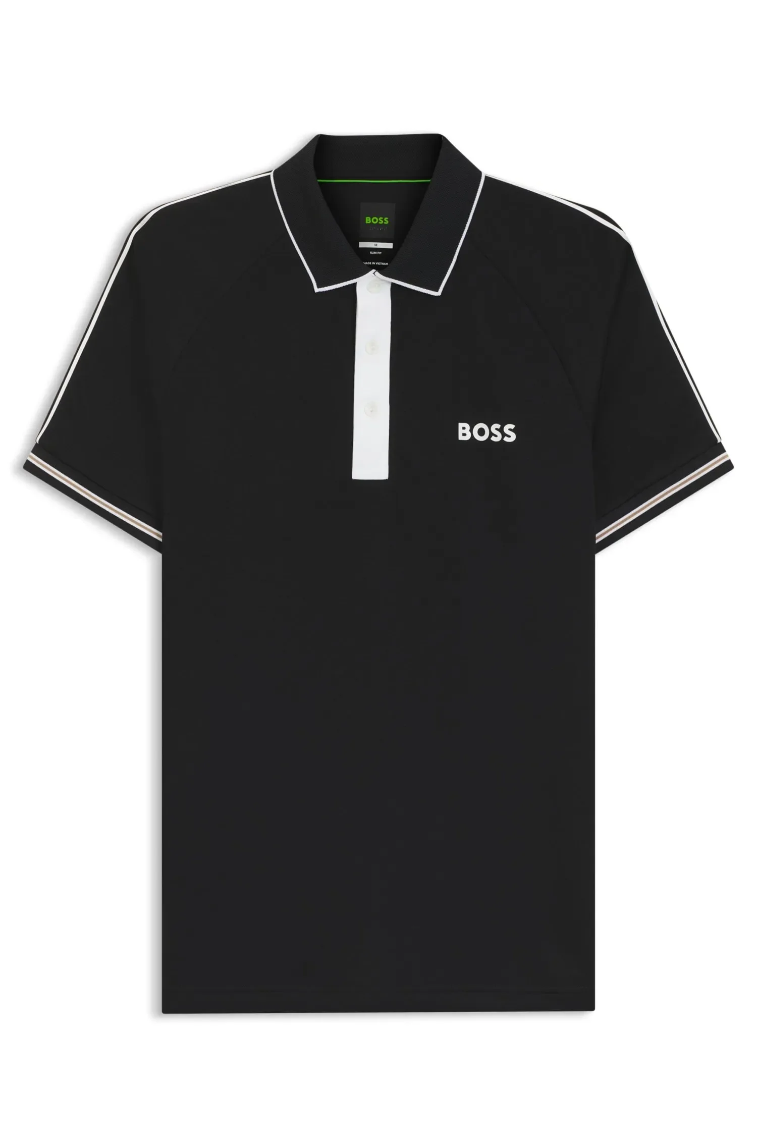 Polo Slim Fit Com Gestão Da Umidade — imagem 1