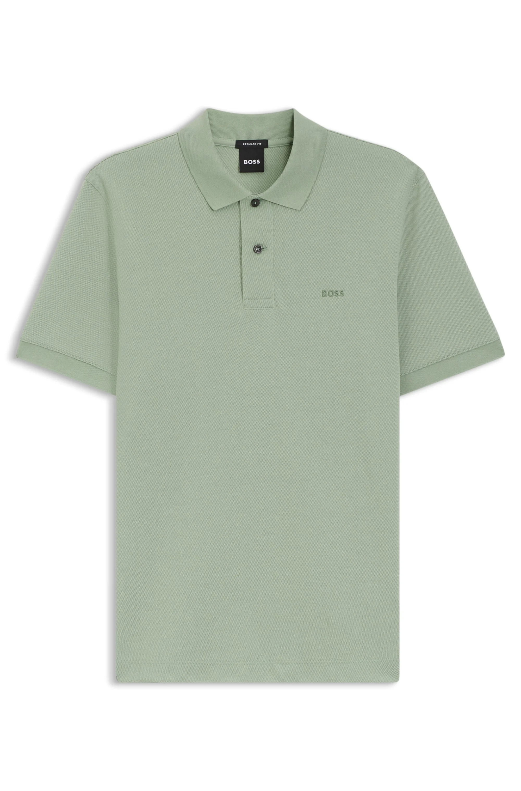 Polo Pallas Em Algodão Piqué Com Logo Bordado — imagem 1