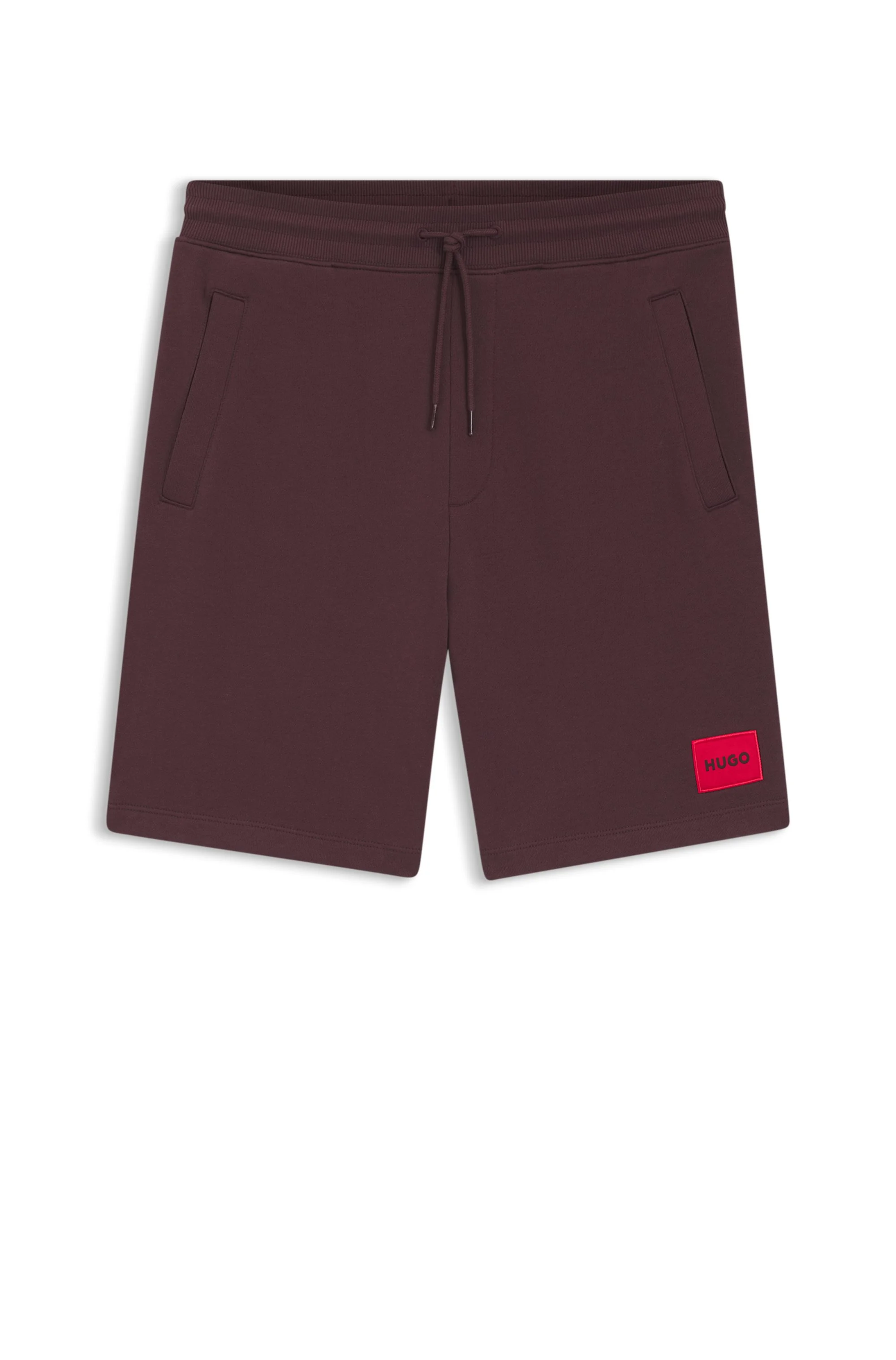 Shorts De Terry De Algodão Com Logo — imagem 1