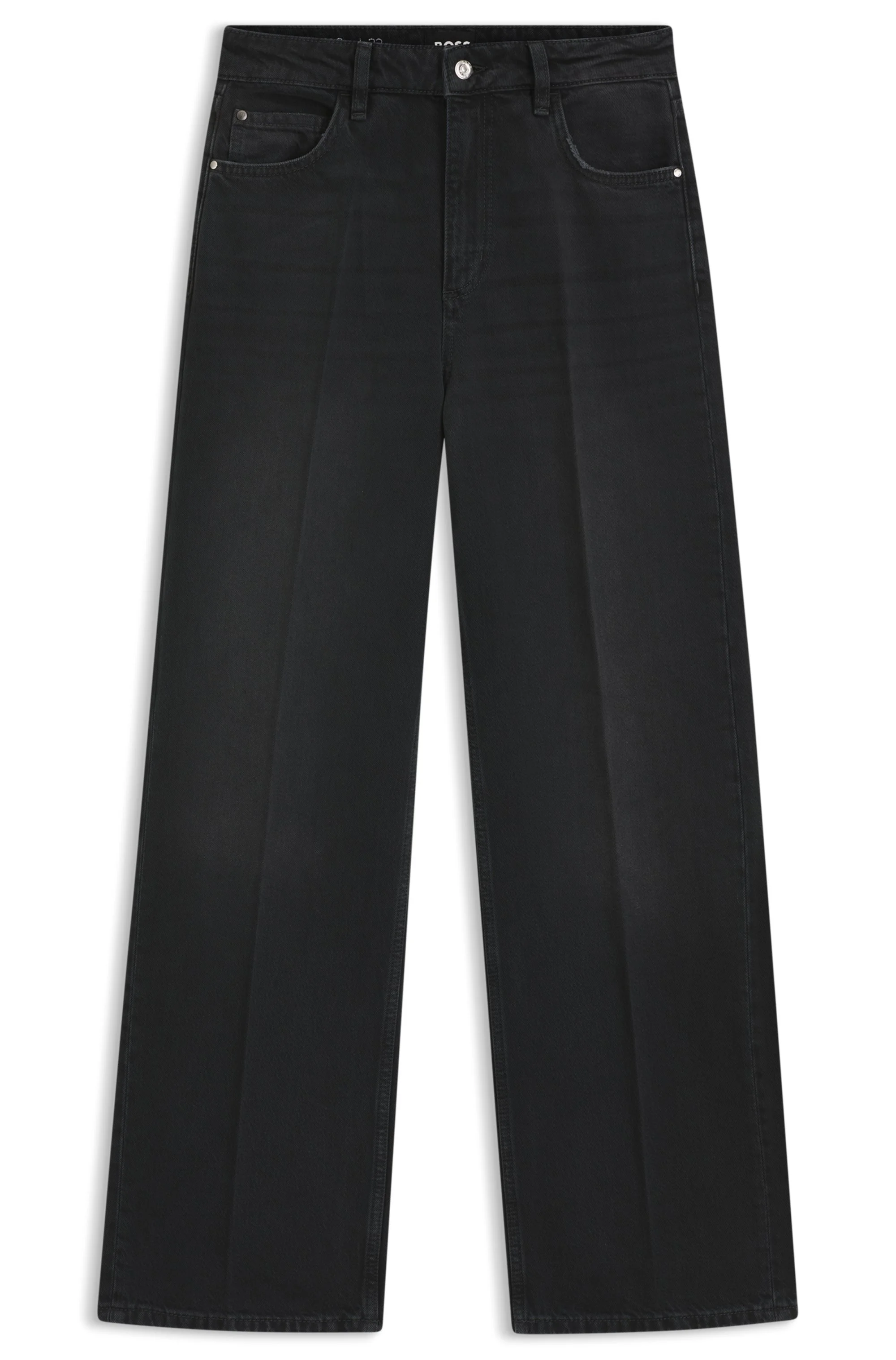 Calça Jeans Rígida Relaxed Fit — imagem 1