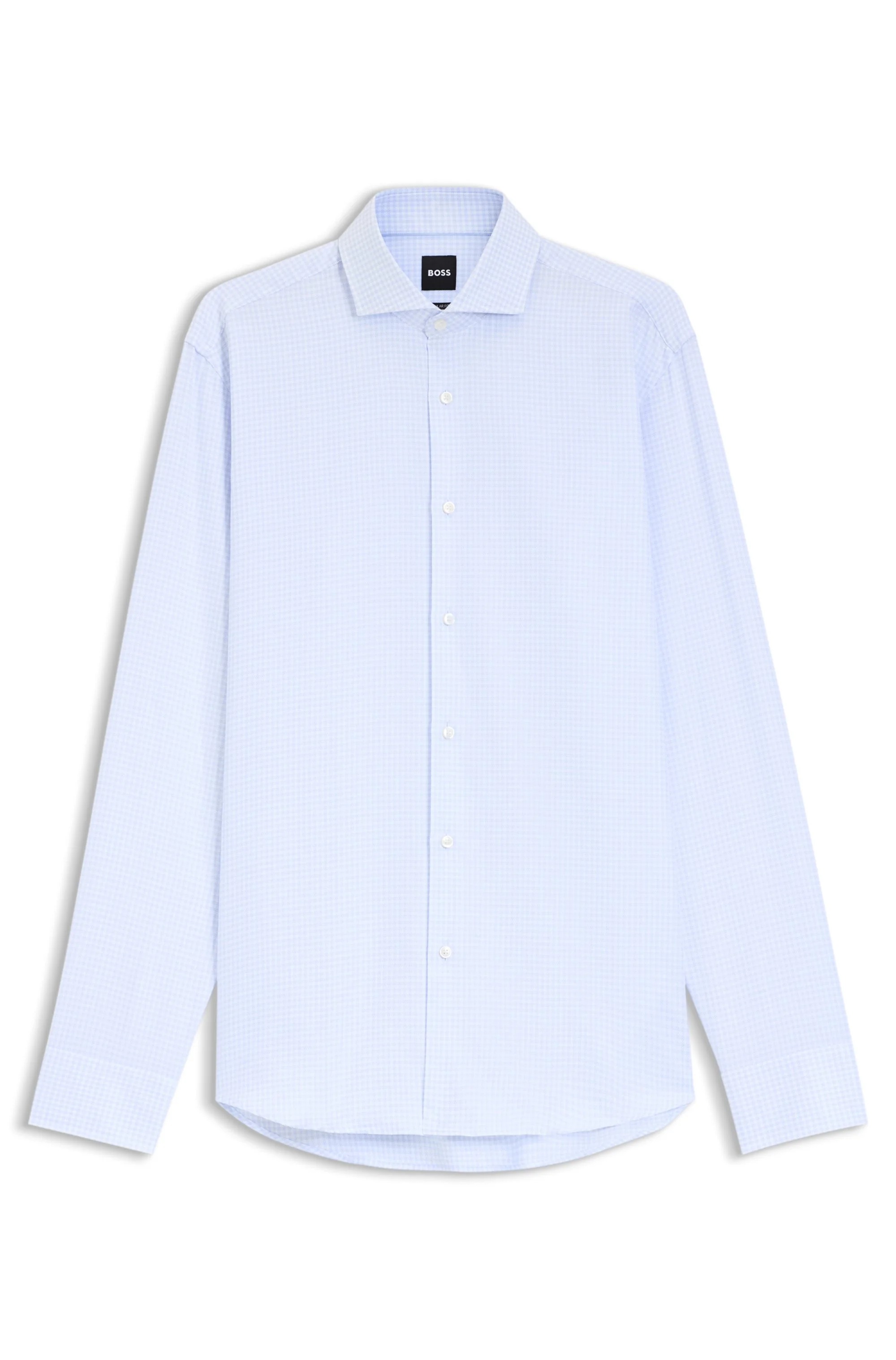 Camisa Regular Fit Em Sarja De Algodão — imagem 1