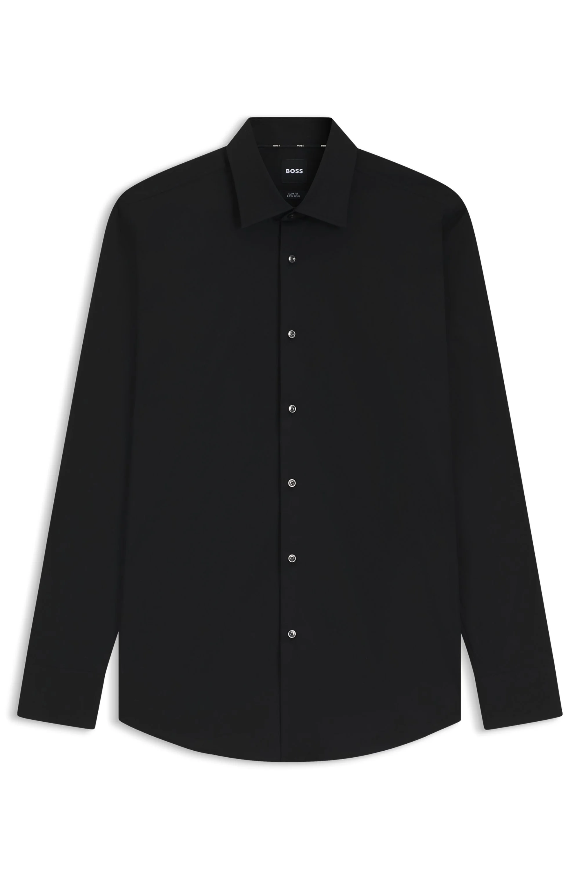 Camisa Slim Fit Em Popelina De Algodão — imagem 1