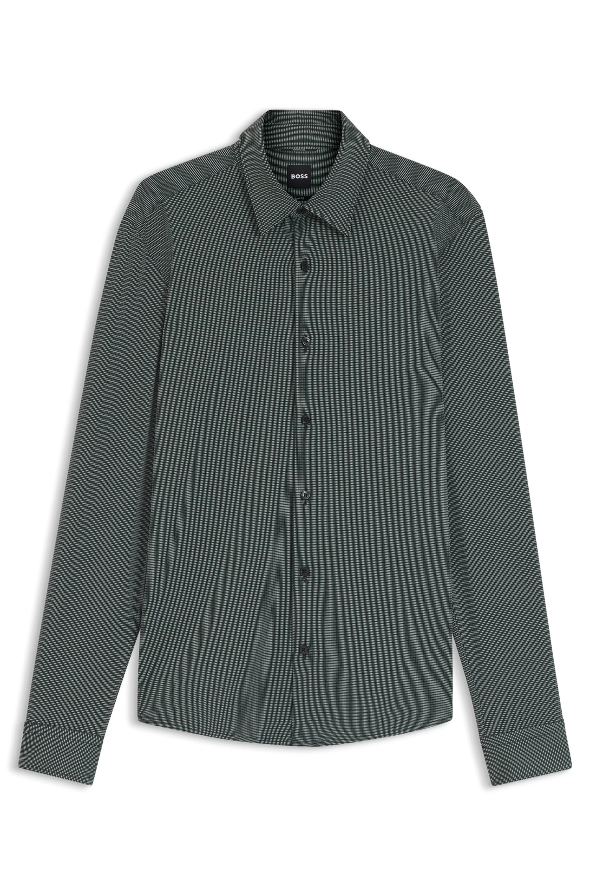 Camisa Slim Fit Em Jersey — imagem 1