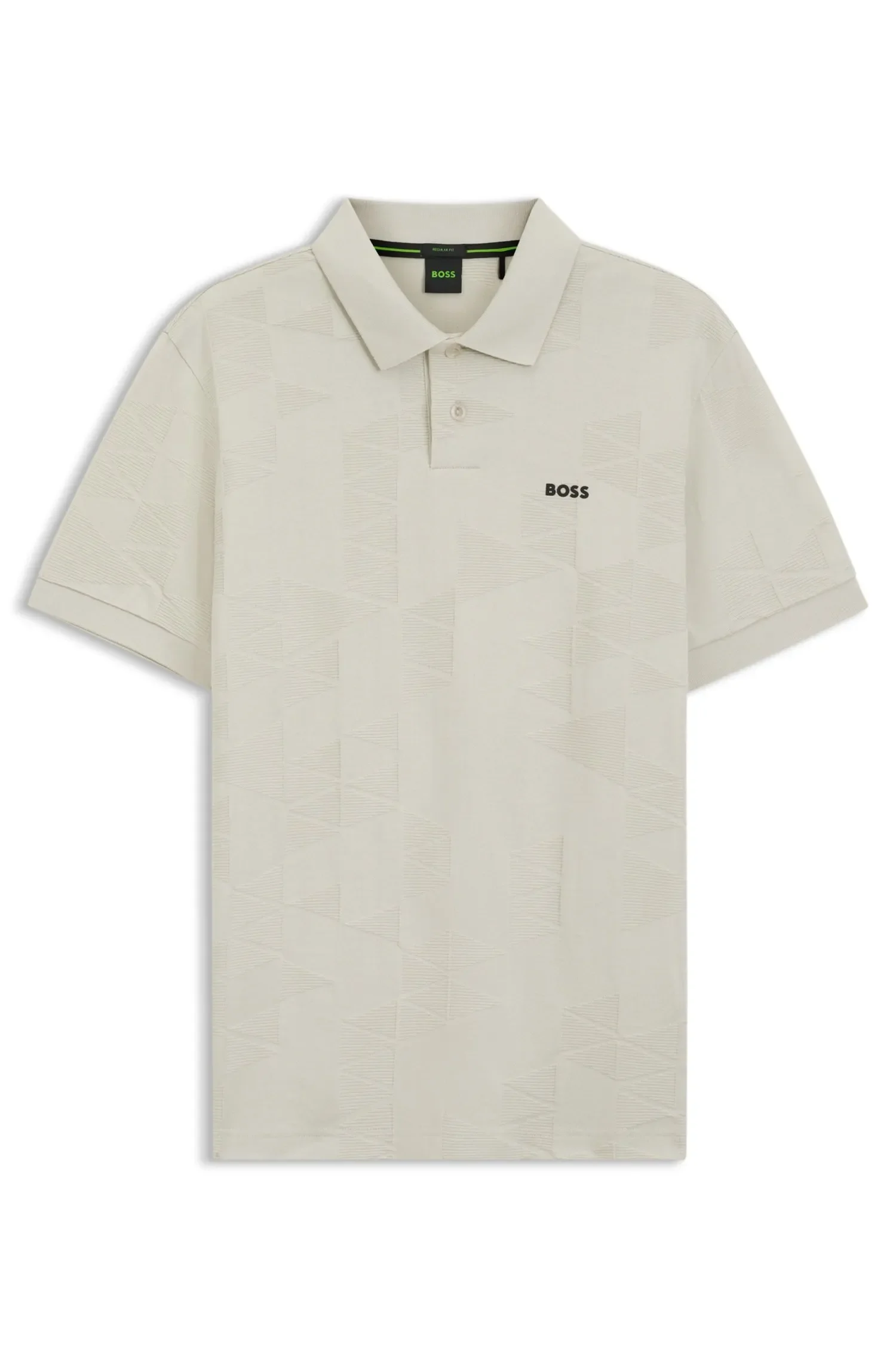 Polo De Malha De Algodão Regular Fit — imagem 1