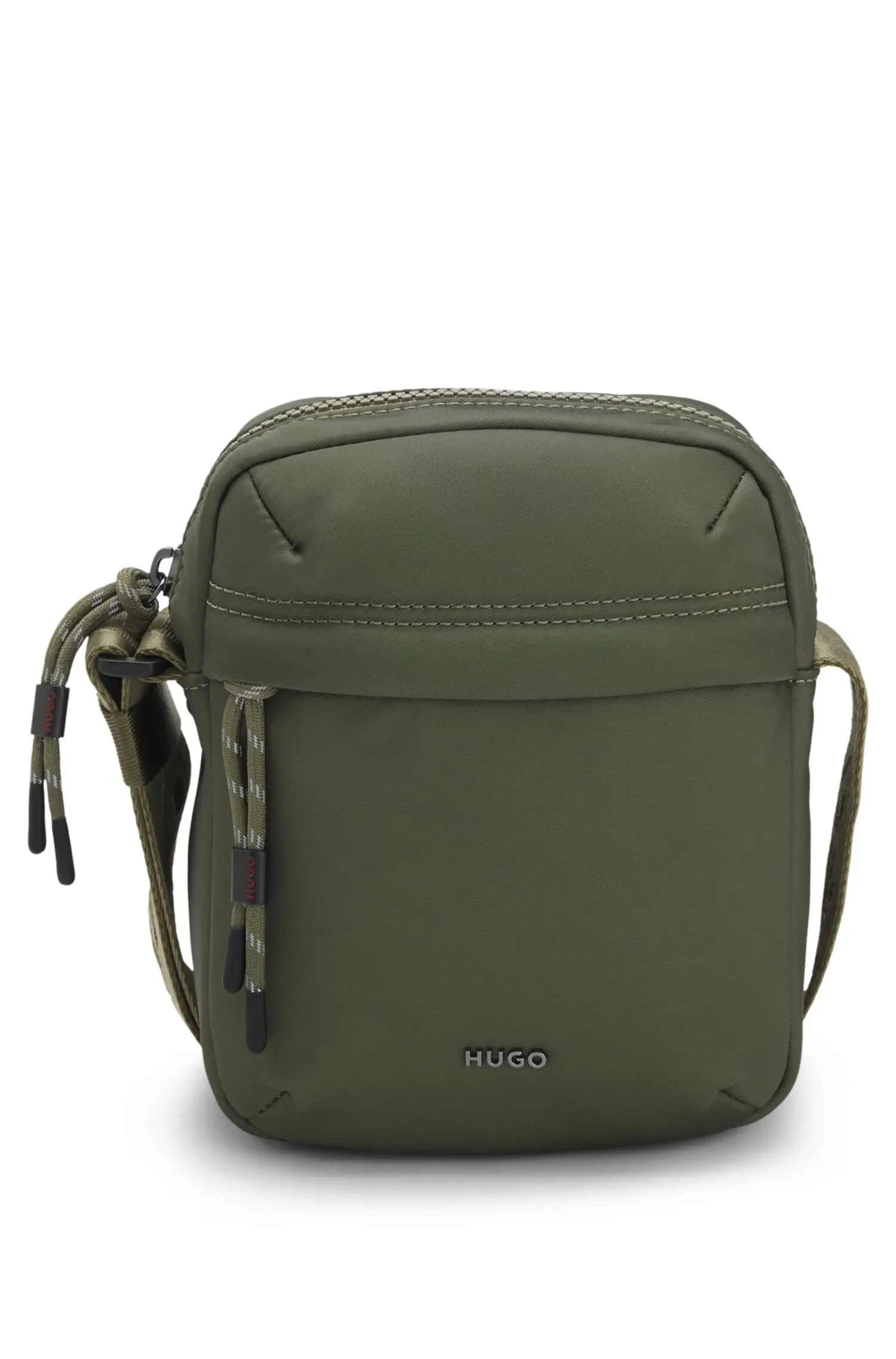 Bolsa Repórter Em Couro Com Logo Em Metal — imagem 1