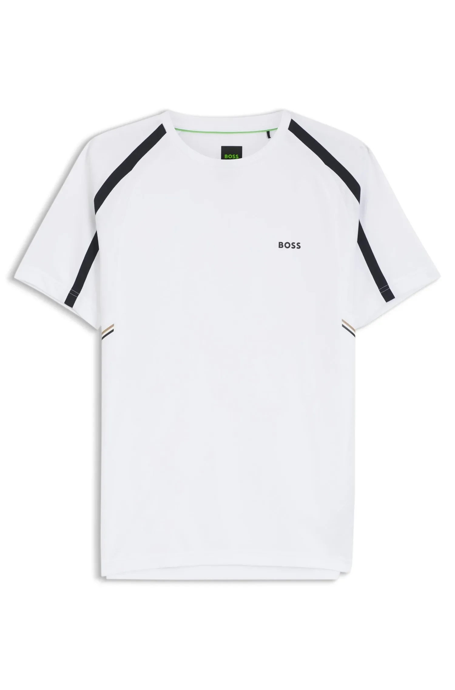 Camiseta Slim Fit Em Tecido Elástico — imagem 1
