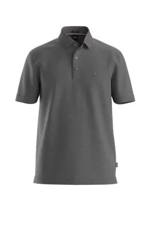 Polo De Algodão Mercerizado Com Monograma Duplo — imagem 1