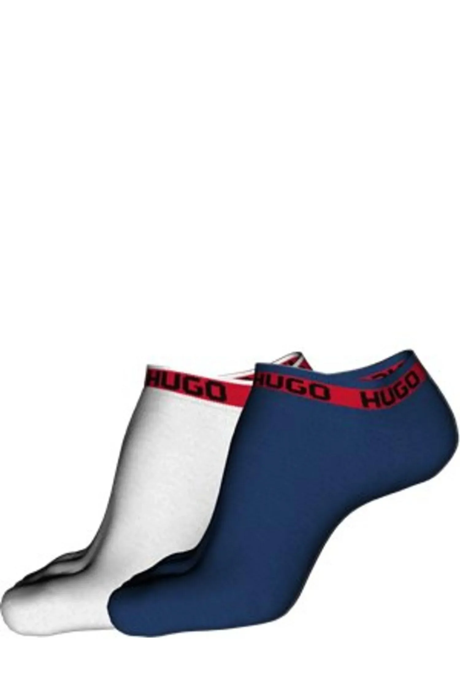 Pack De Dois Pares De Meias Com Logos