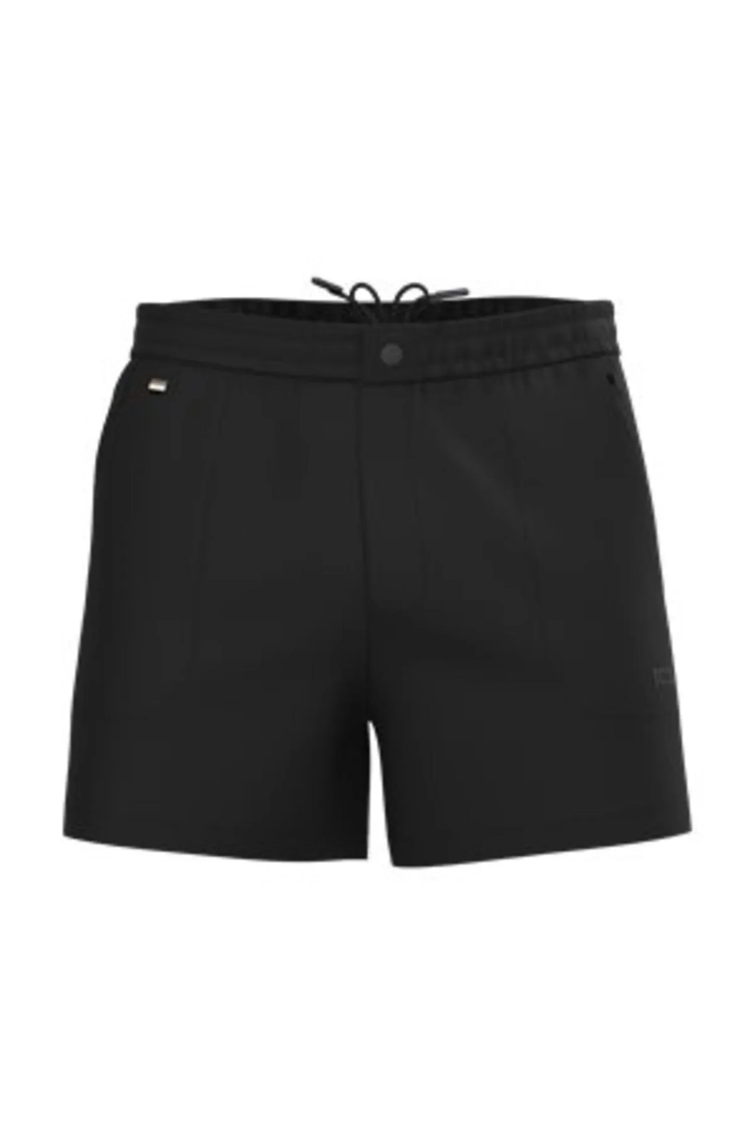 Shorts De Banho De Secagem Rápida Com Detalhe De Logo — imagem 1
