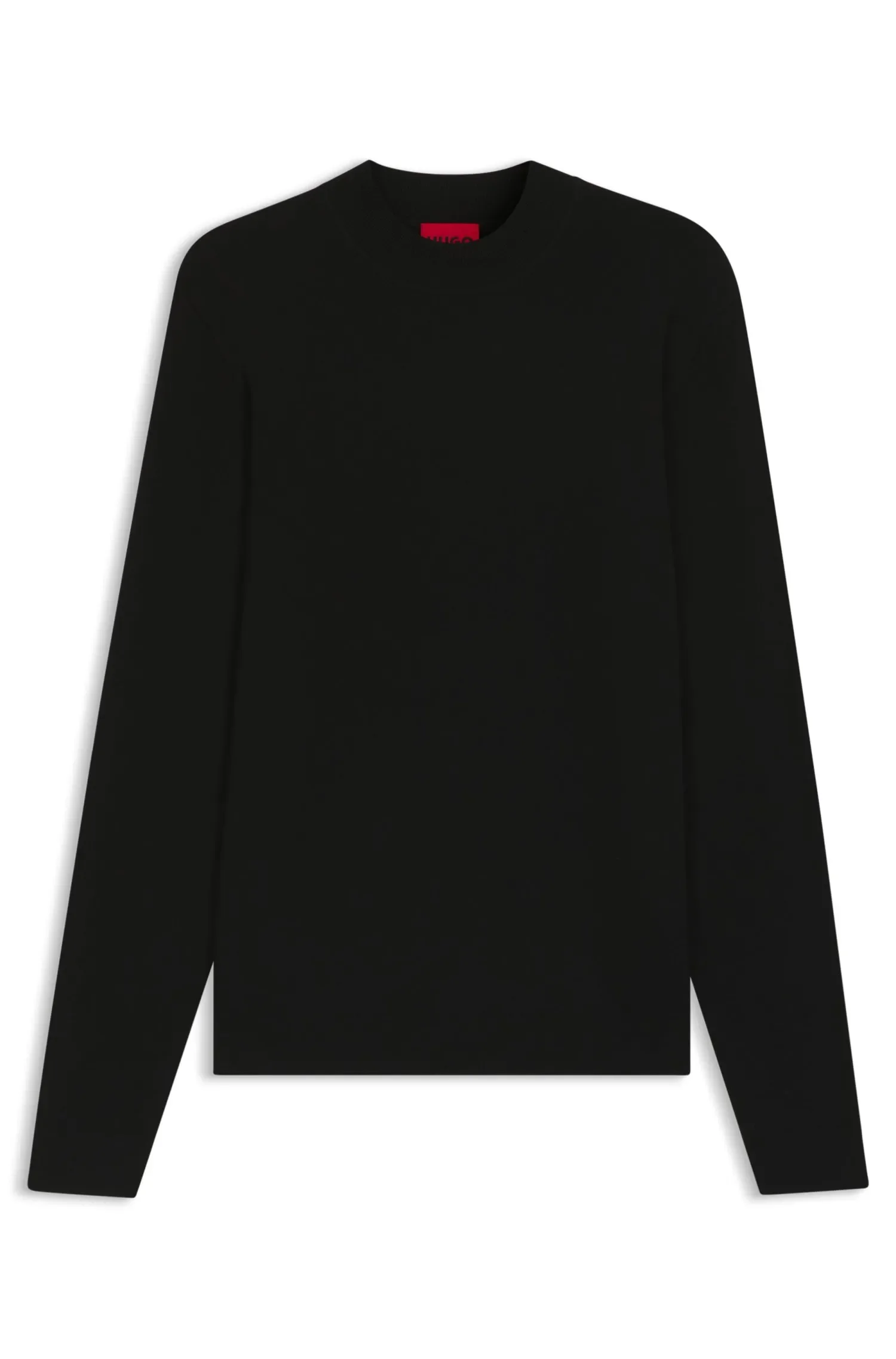 Suéter Slim Fit Com Gola Alta — imagem 1