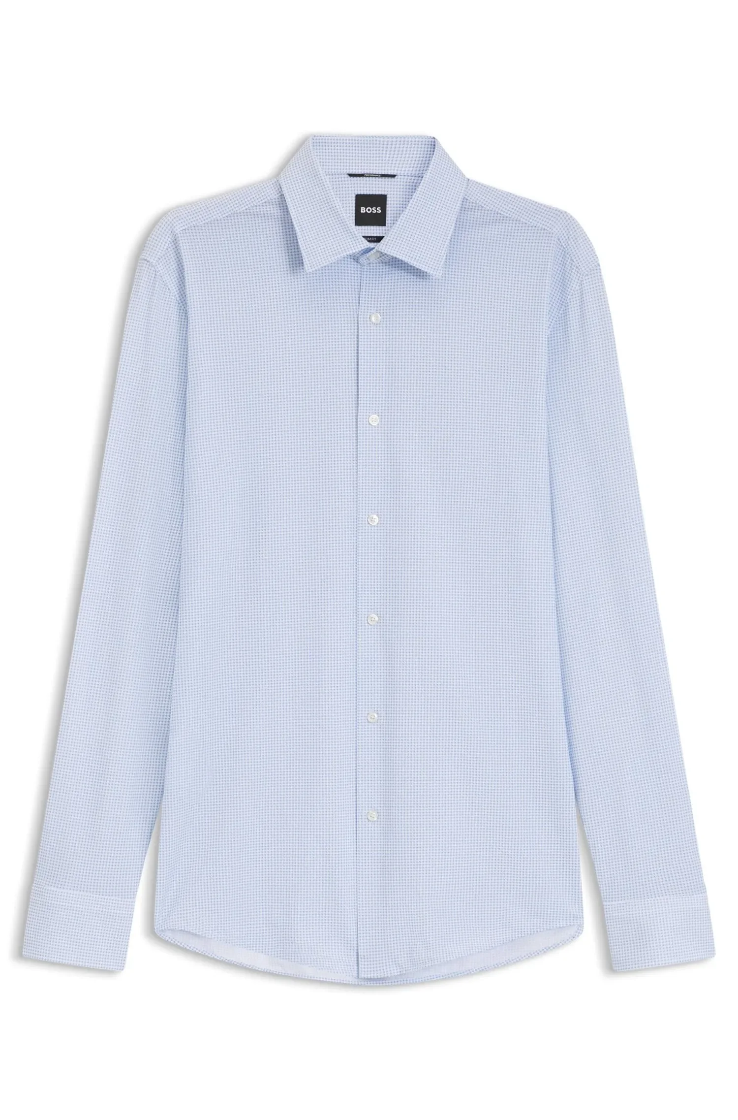 Camisa Formal Slim Fit Em Jersey — imagem 1