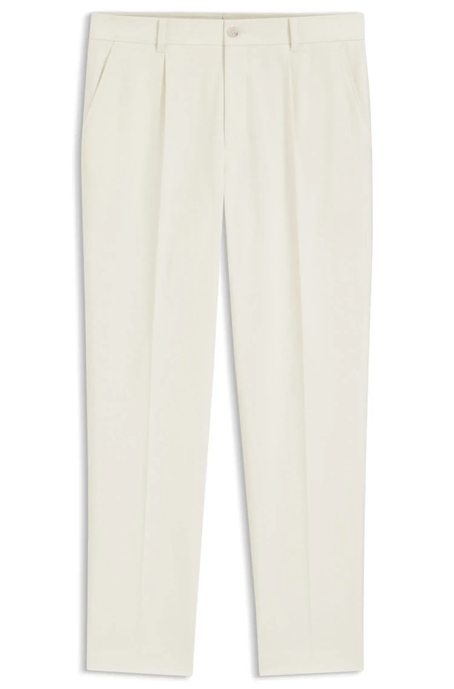 Calça Afunilada Com Micropadrão