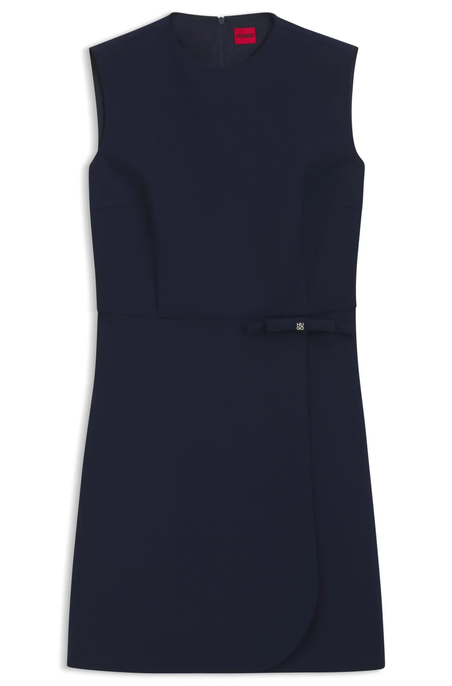 Vestido Evasé Com Detalhe De Laço Com Logo — imagem 1