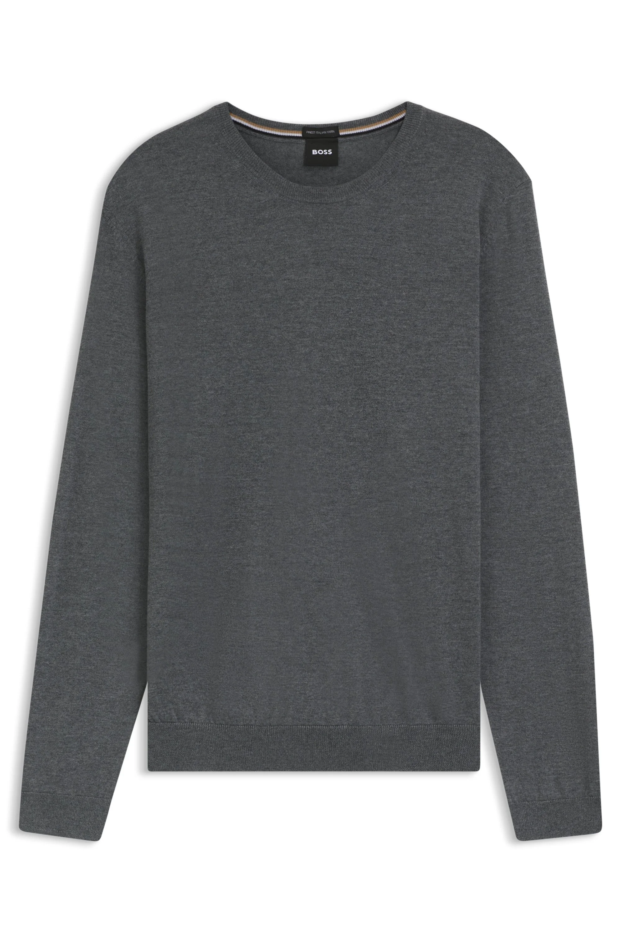 Sueter Slim Fit Em Lã Virgem — imagem 1