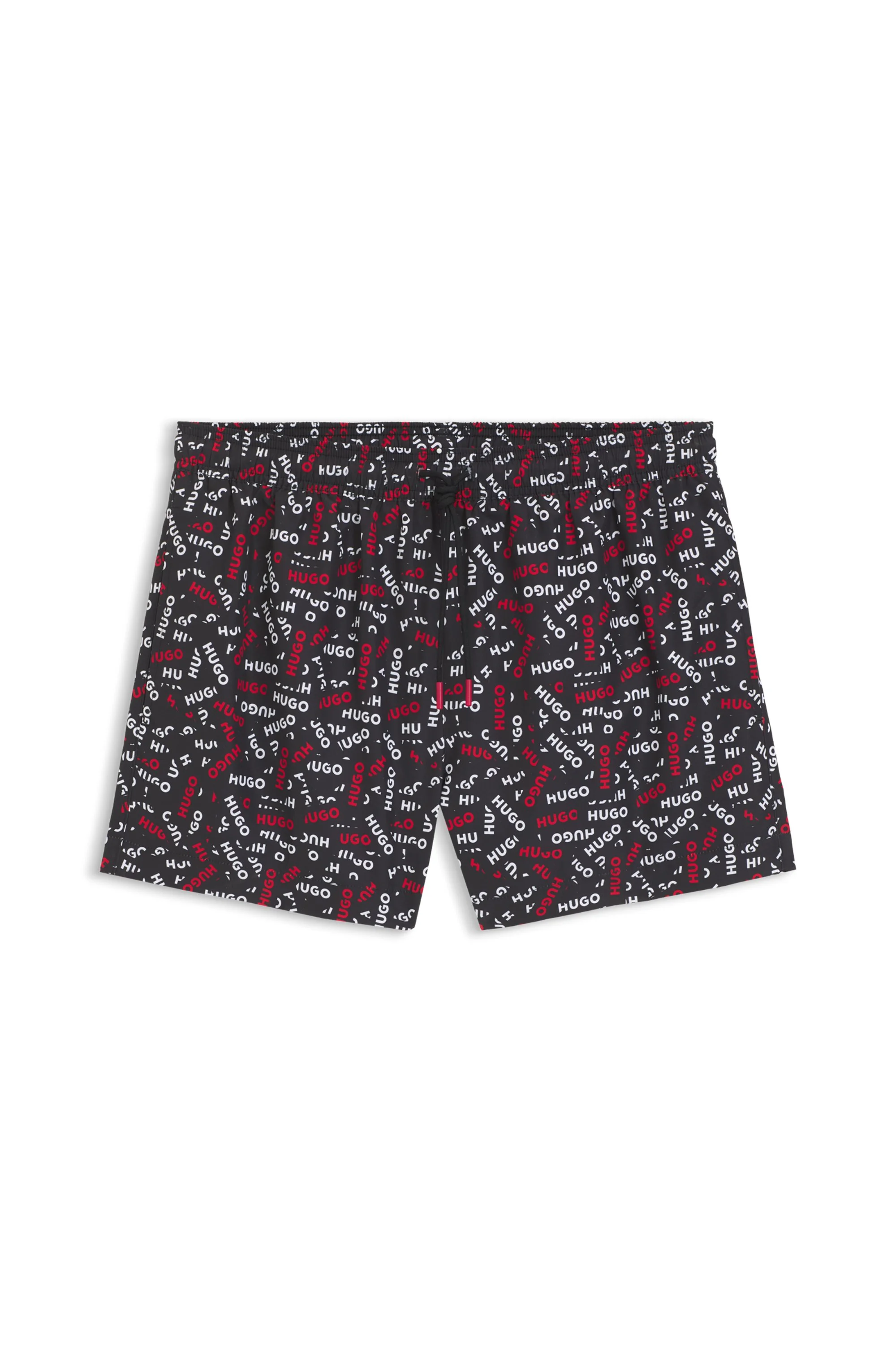 Shorts De Banho Com Estampa De Logo — imagem 1