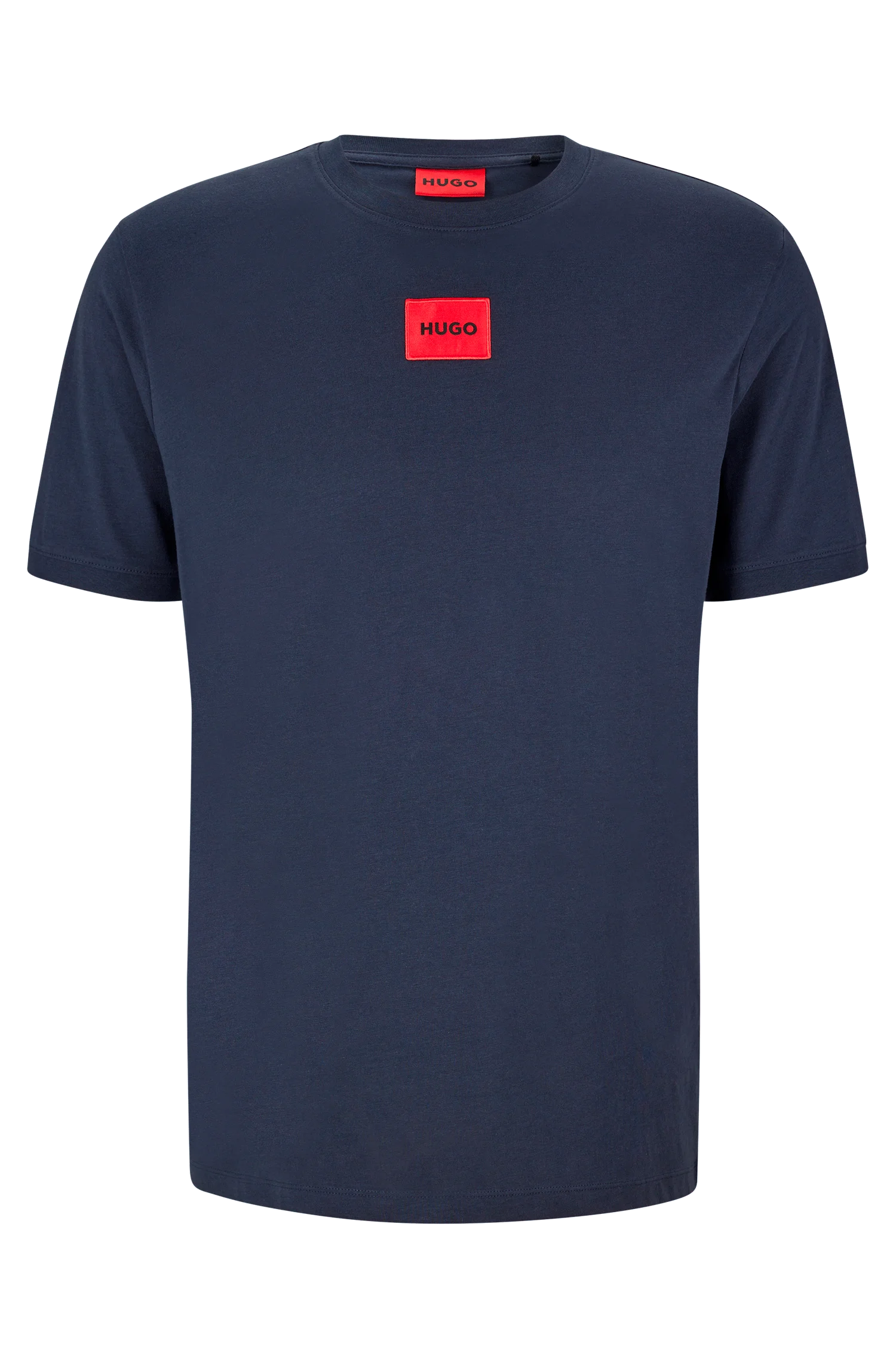 Camiseta De Algodão Regular Fit Com Logo — imagem 1