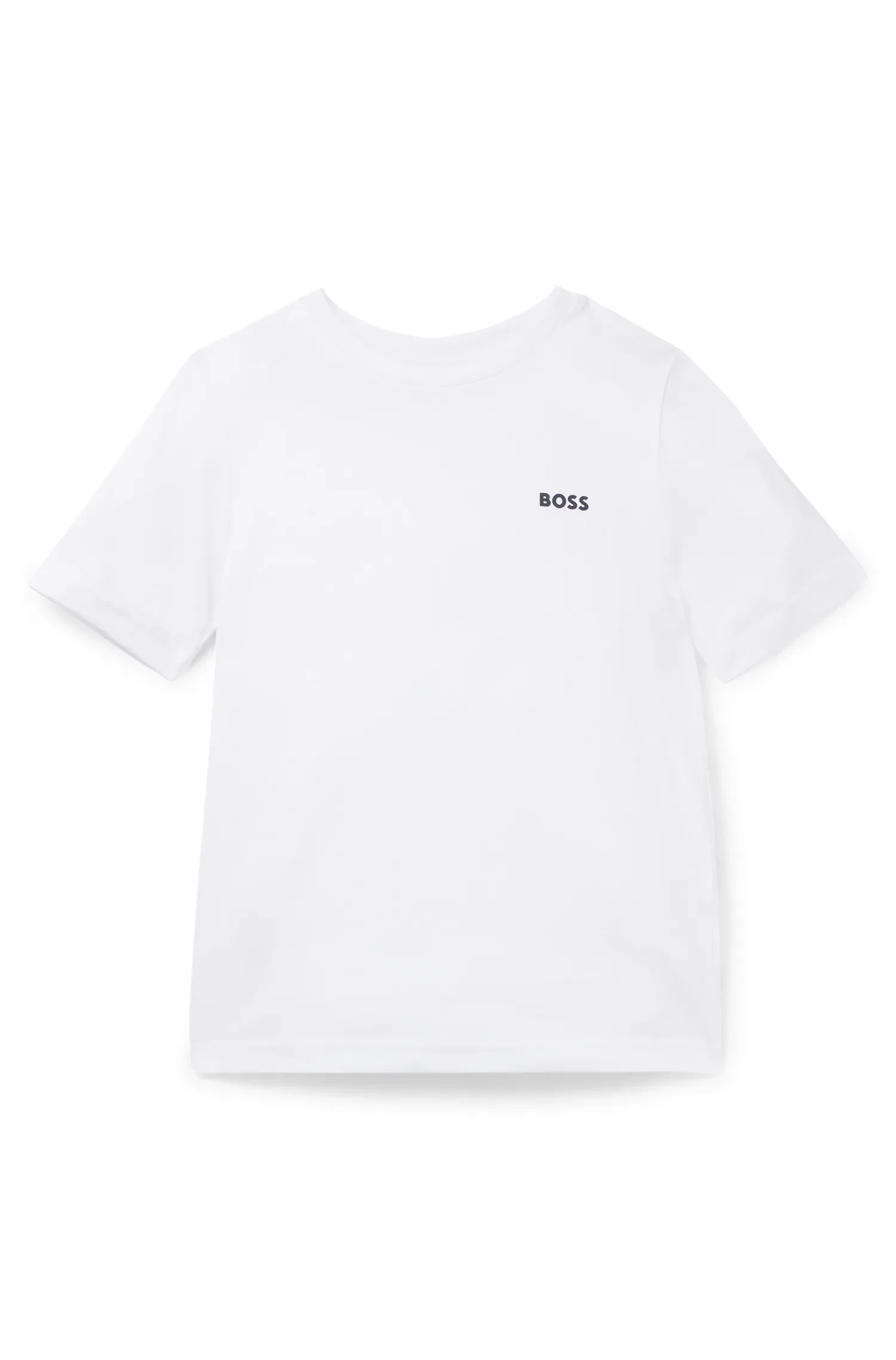 Camiseta Infantil Em Algodão Com Logo — imagem 1