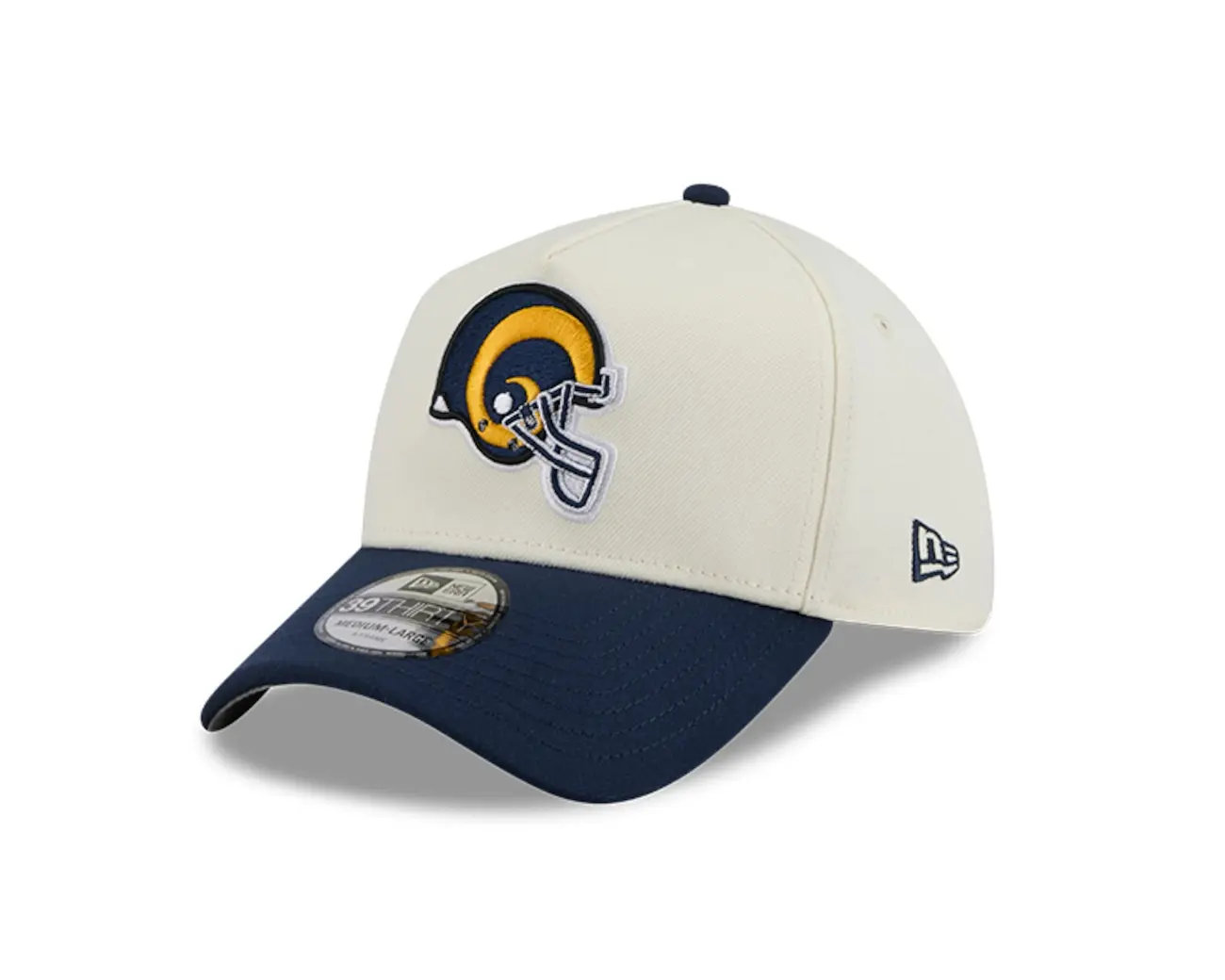 Boné Unissex New Era NFL 39THIRTY Los Angeles Rams Aba Curva
