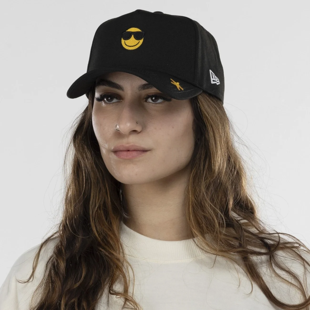 Boné Aba Curva New Era Snapback 940 AF Emoji BLK — imagem 1
