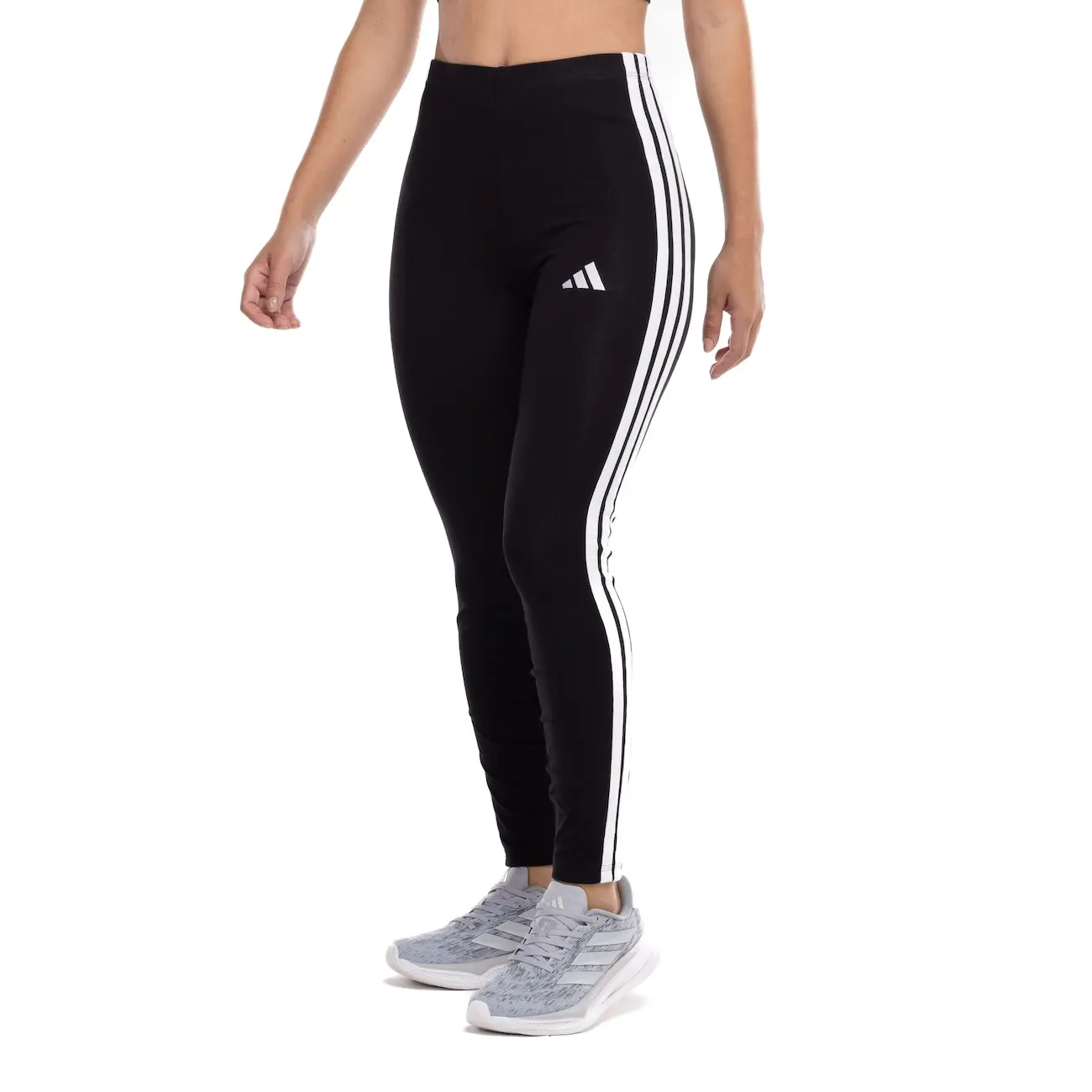 Calça Legging Feminina Adidas 3 Stripes