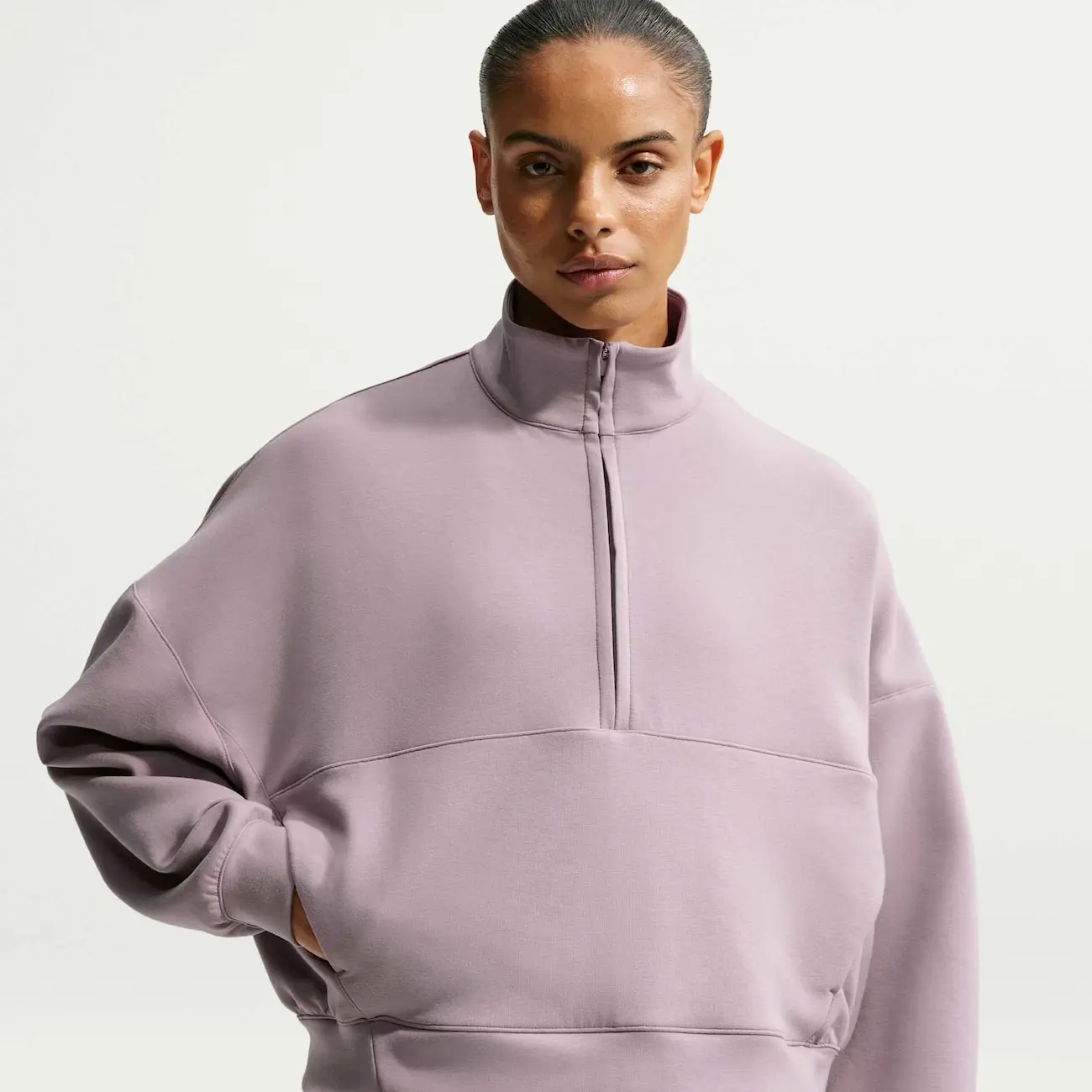Blusão de Moletom Nike Soft Knit - Feminino