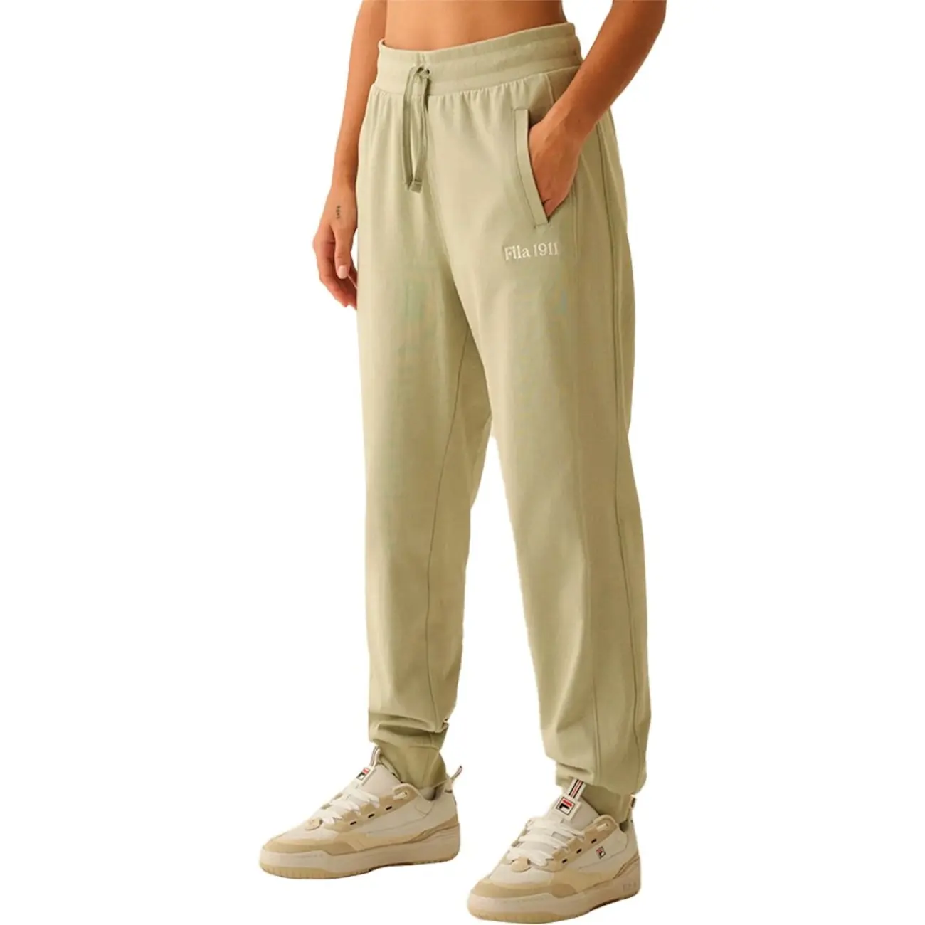 Calça Fila Moletom Jogger 1911 Feminina