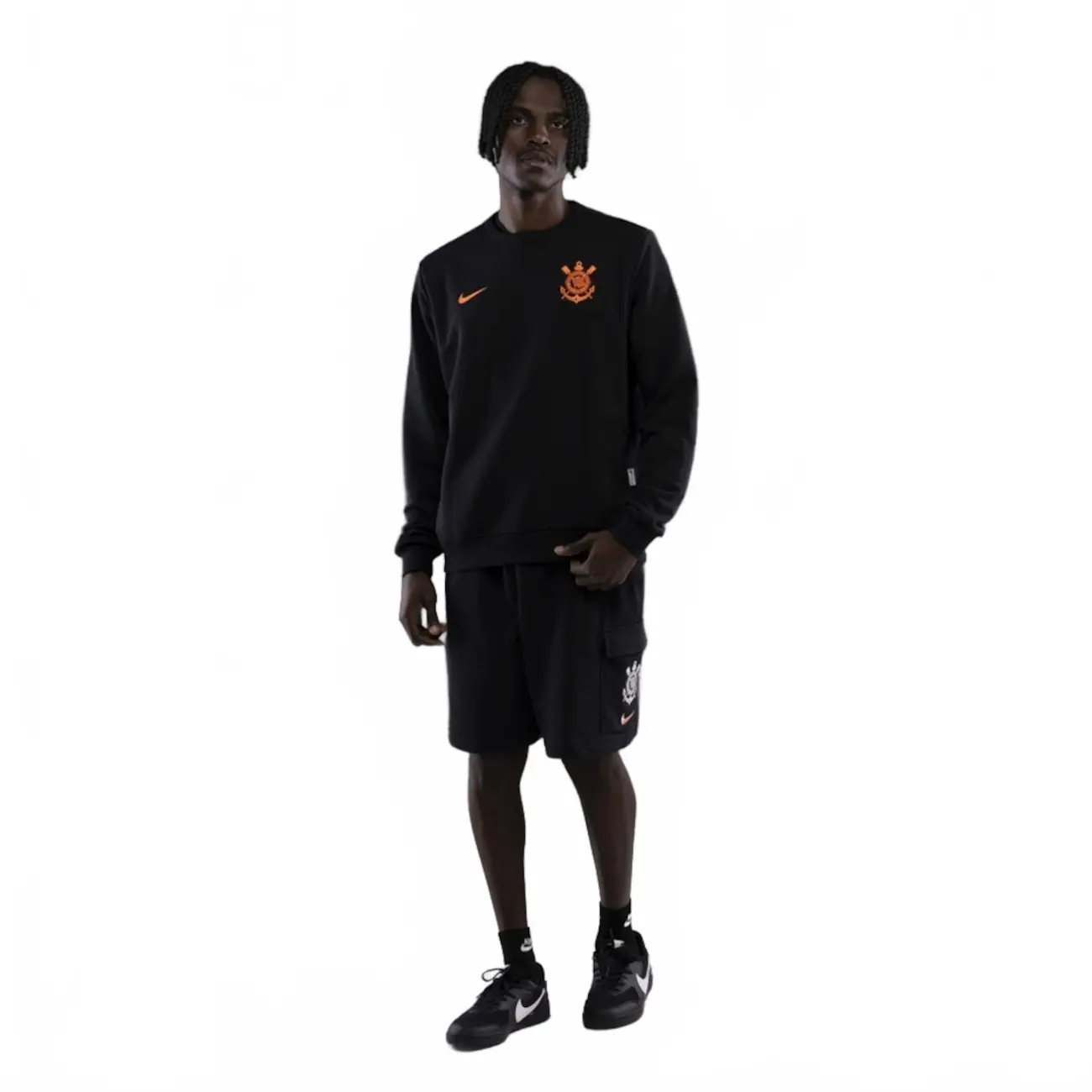 Blusão Corinthians Nike Total 90 Crew Masculino