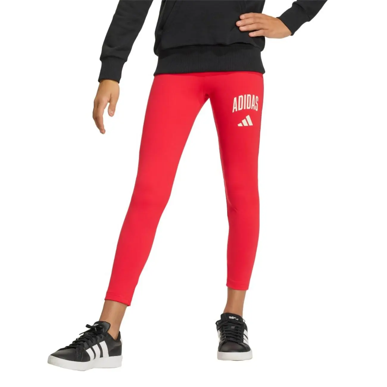 Calça Legging Adidas Seasonals Collegiate Typography Infantil