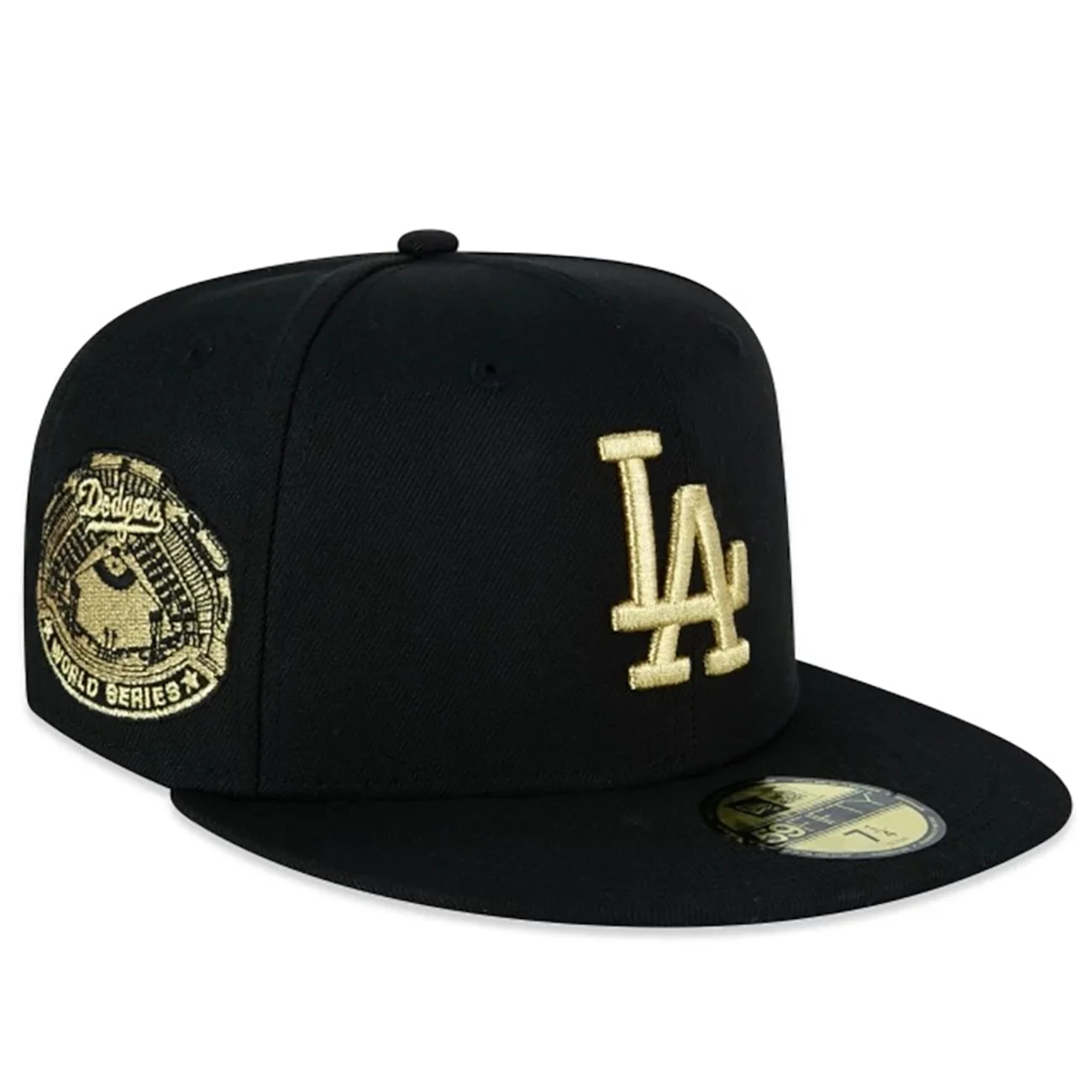 Boné New Era 59FIFTY Los Angeles Dodgers MLB Metallic — imagem 1