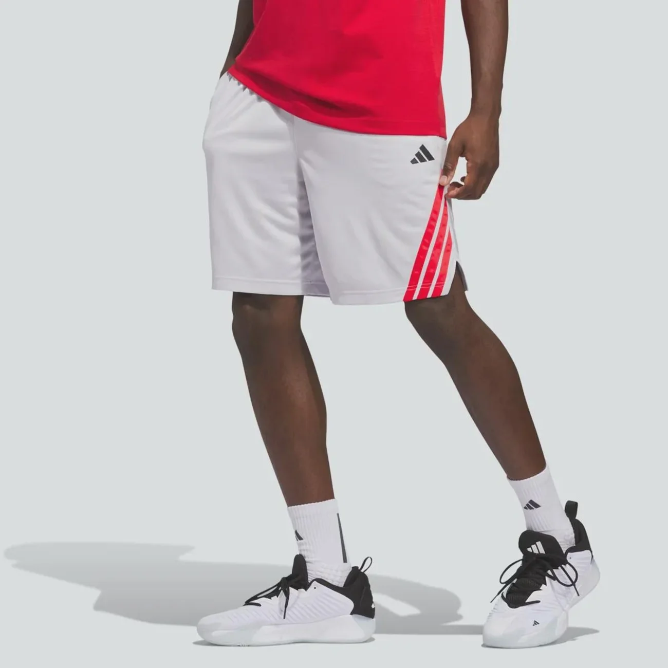Bermuda Masculina 3 Stripes Big Adidas — imagem 1