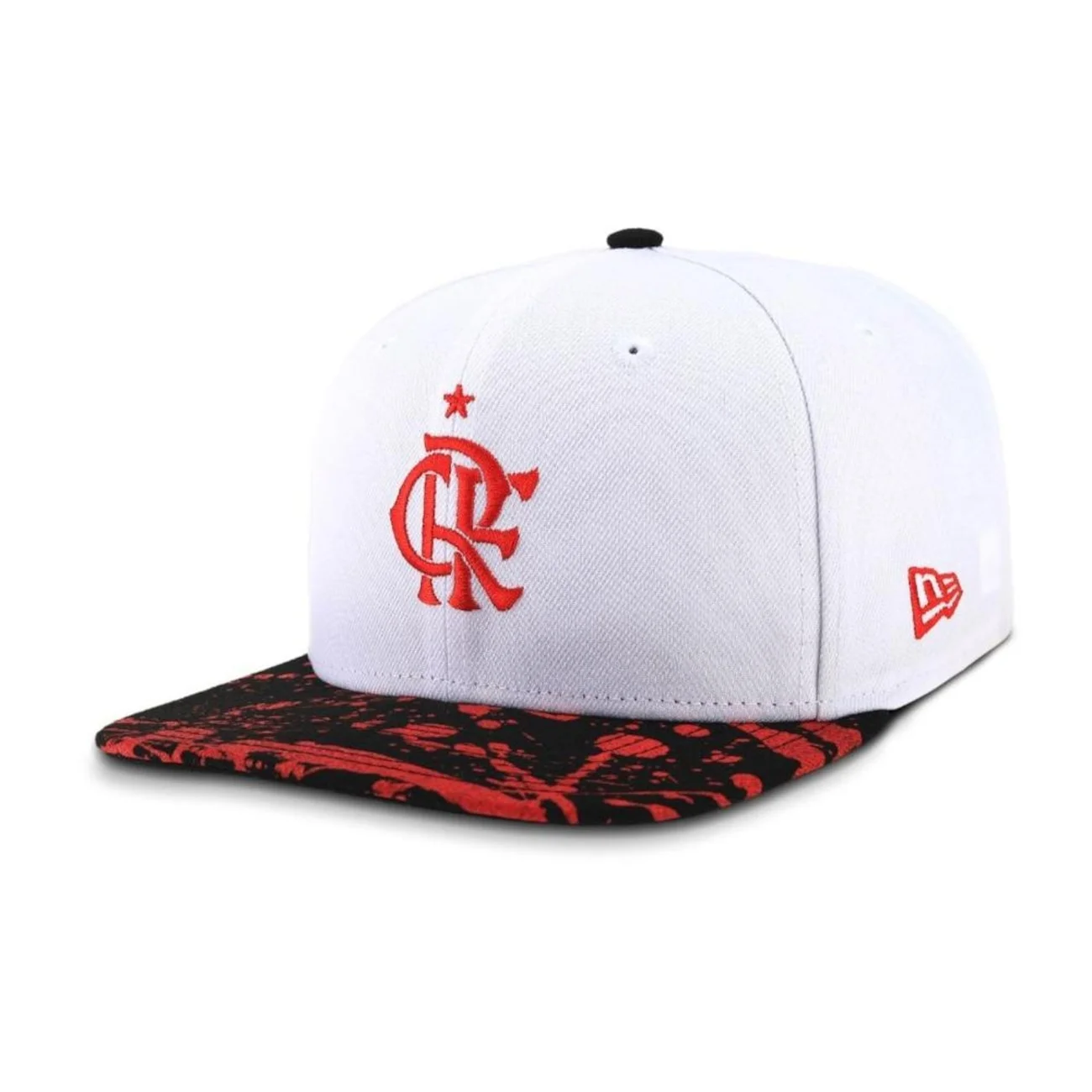 Boné Unissex do Flamengo New Era 9FIFTY Original Fit Aba Reta — imagem 1