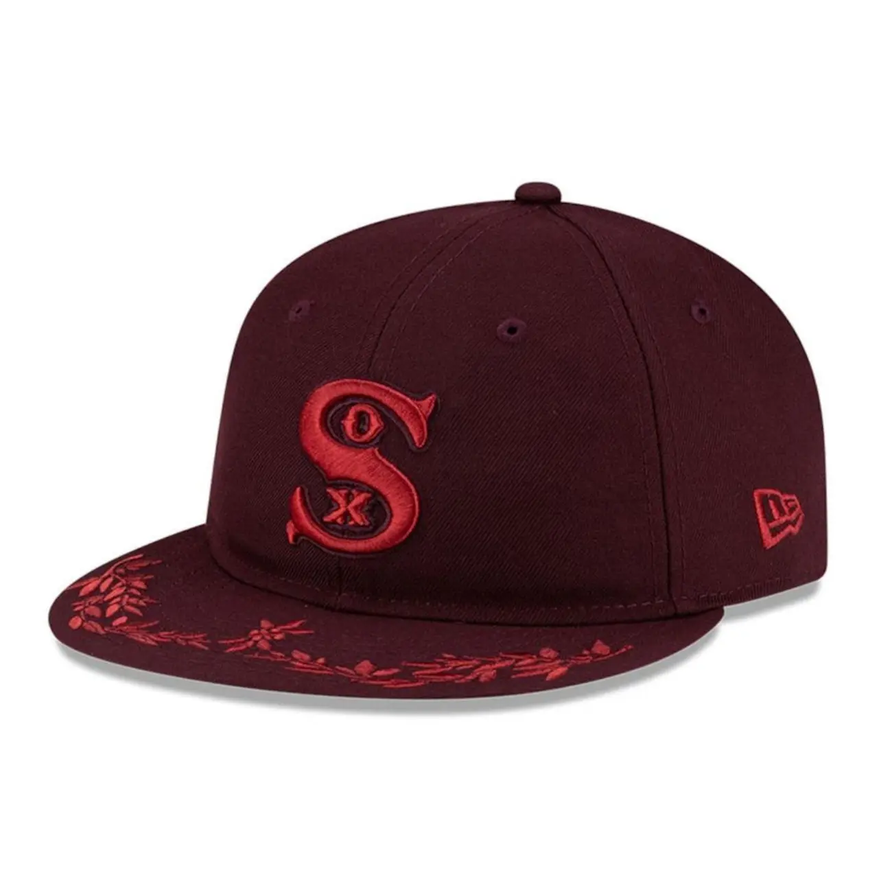 Boné Unissex New Era 9FIFTY Retro Crown Chicago White Sox MLB Aba Curva