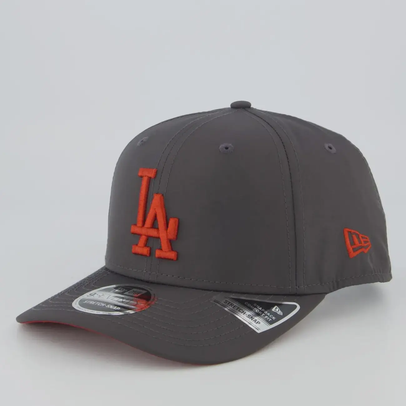 Boné Unissex New Era MLB Los Angeles Dodgers Prolight Graphite 970SS - Aba Curva