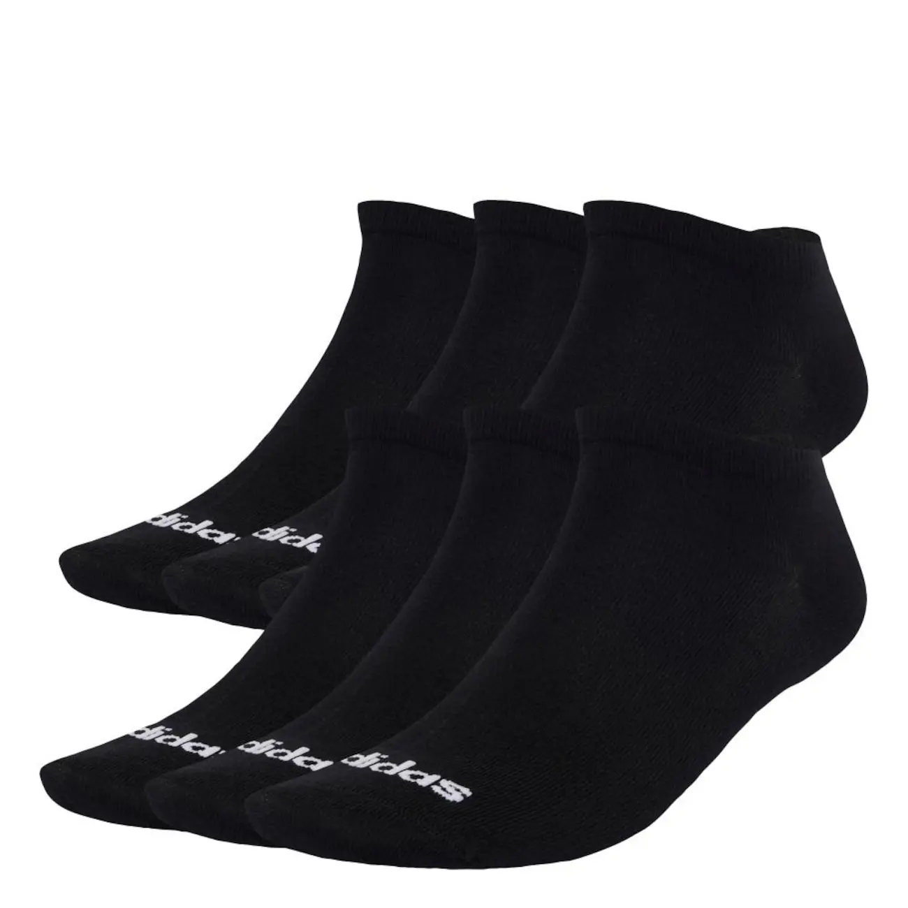 6 Pares de Meias Finas Linear Ballerina Adidas Unissex