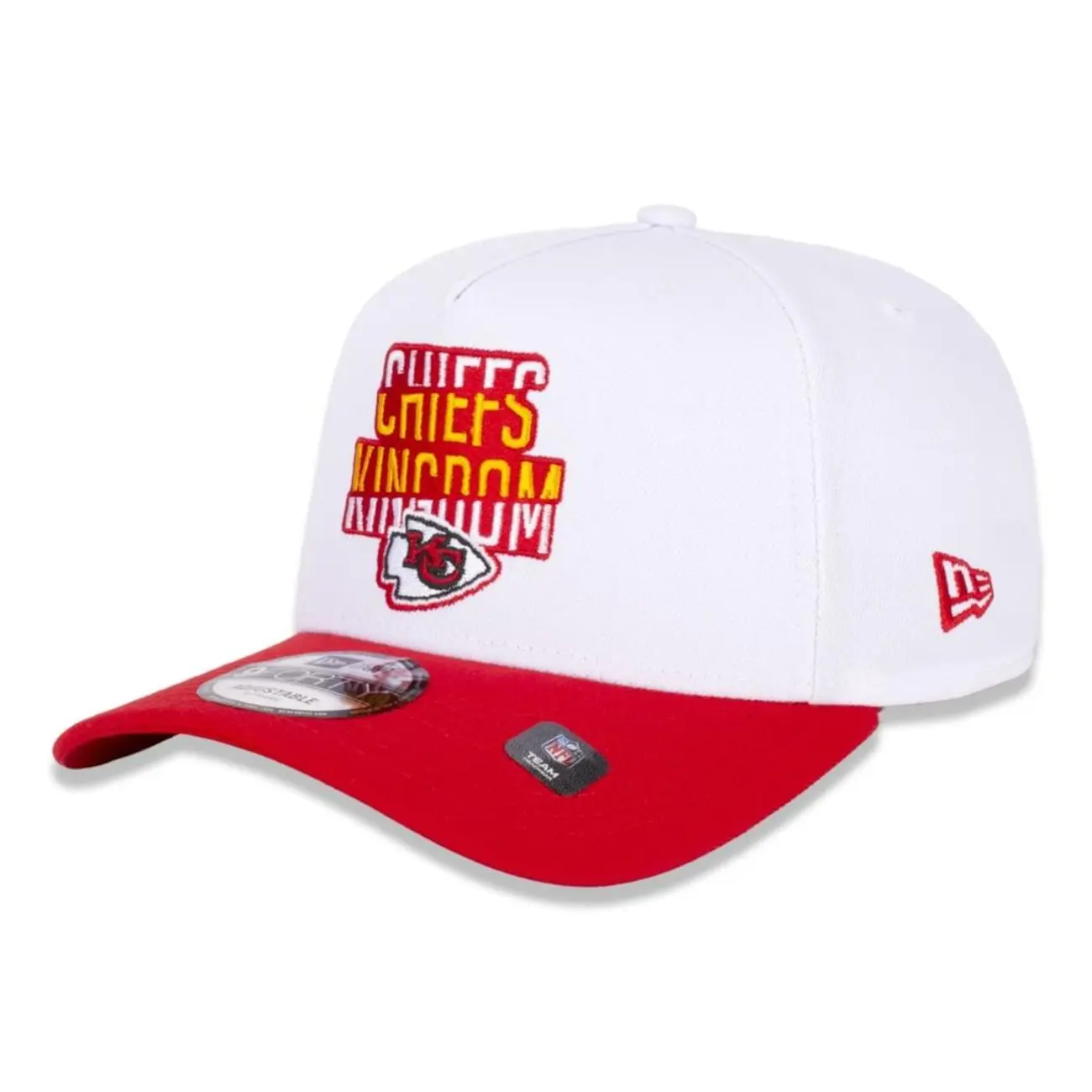 Bone New Era 9FIFTY NFL Kansas City Chiefs New Era Masculino