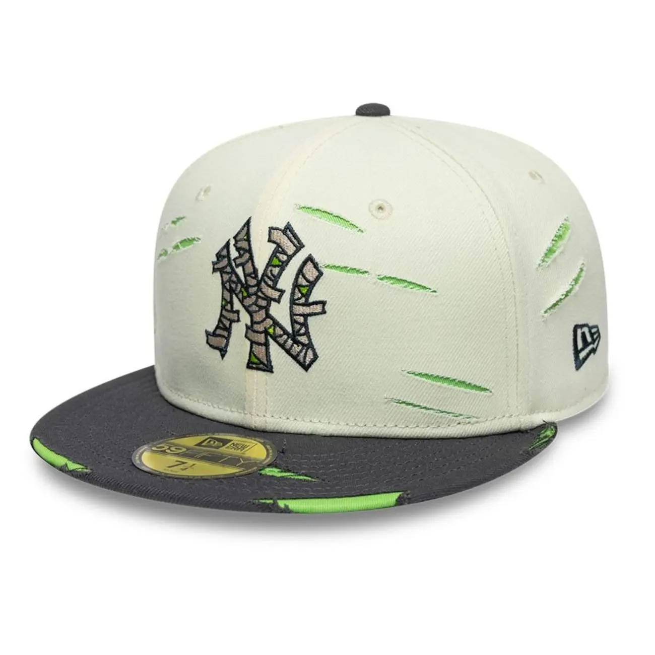 Bone New Era 59FIFTY MLB New York Yankees Masculino