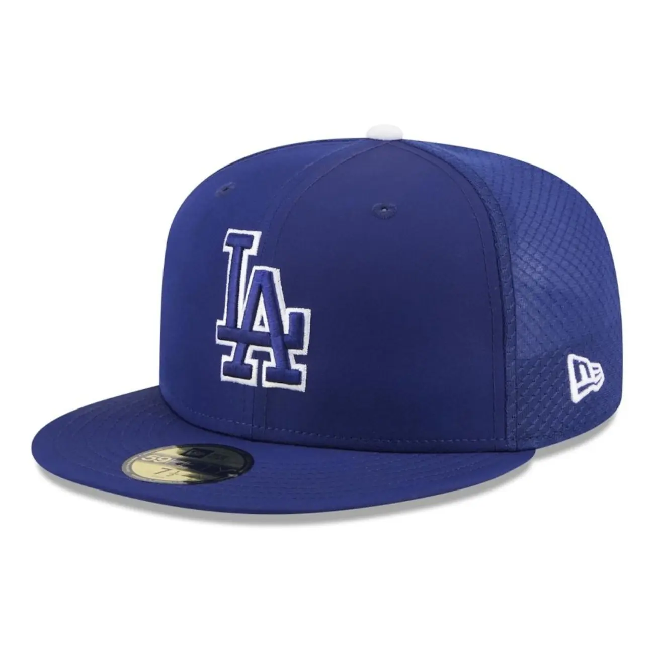 Bone New Era 59FIFTY MLB Los Angeles Dodgers Batting Practice Masculino