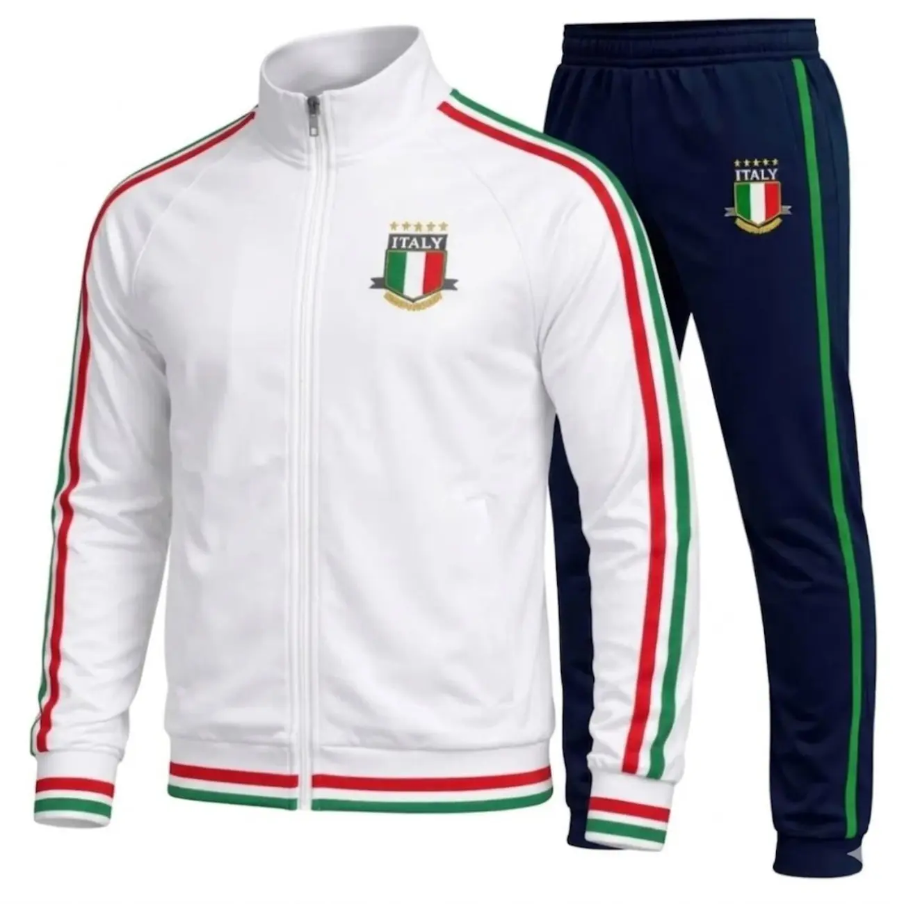 Agasalho Conjunto Itália Seleção Jaqueta Calça Copa Masculino