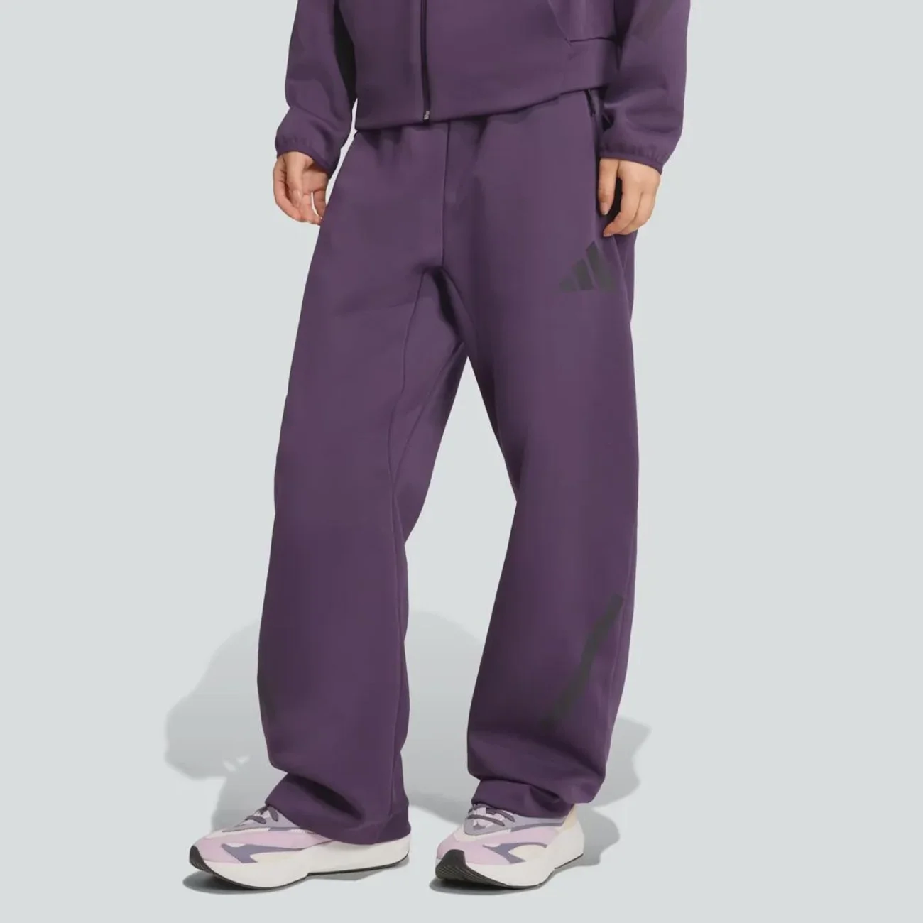 Calça Adidas ZNE Feminina Roxa — imagem 1