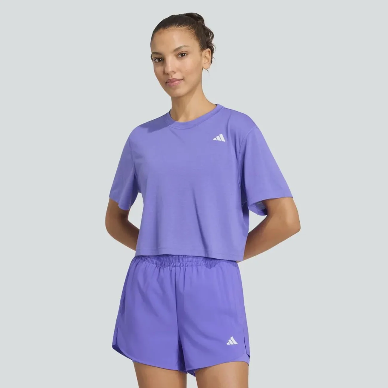 Blusa Cropped Adidas We Essentials Feminina — imagem 1