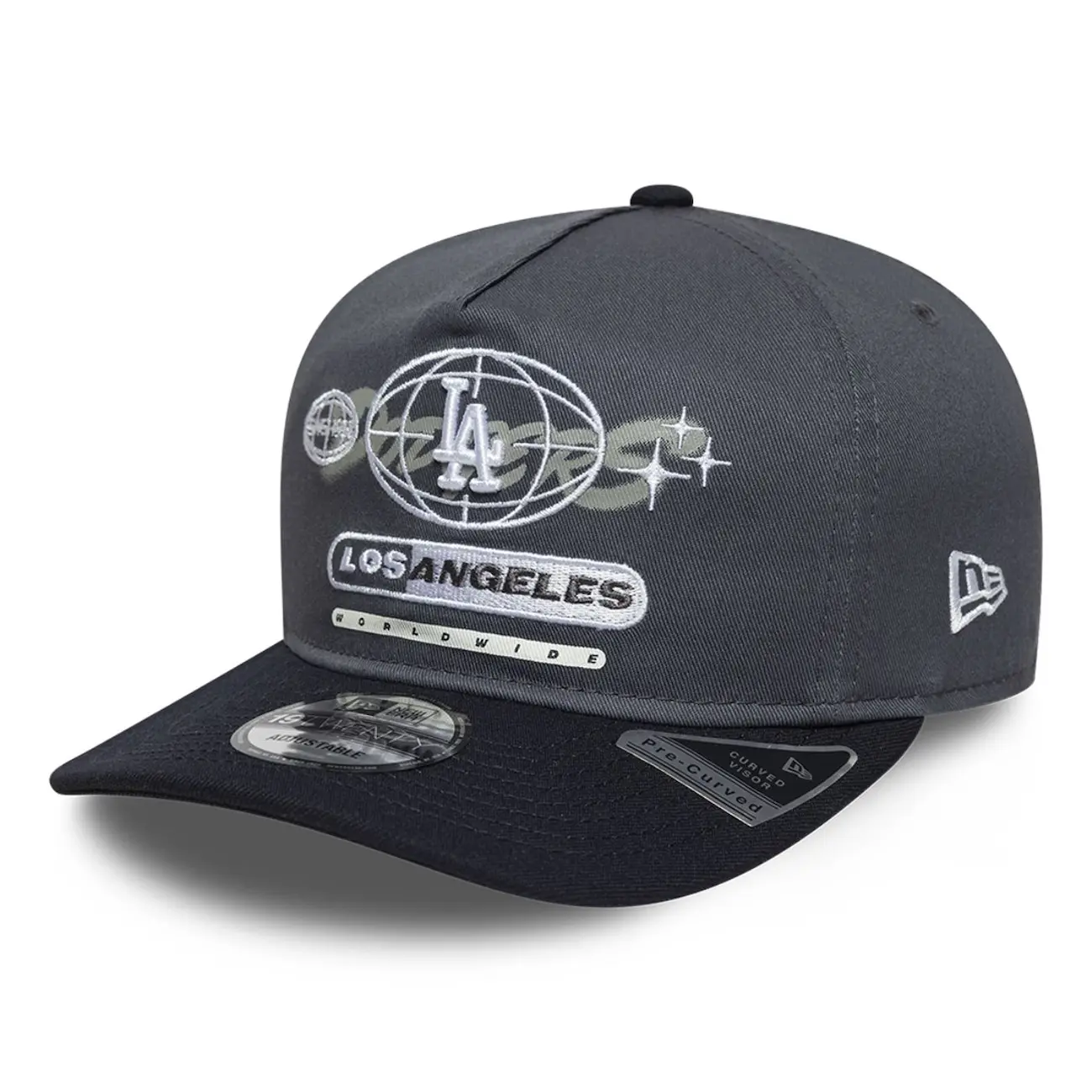 Bone New Era 19TWENTY Los Angeles Dodgers MLB Masculino