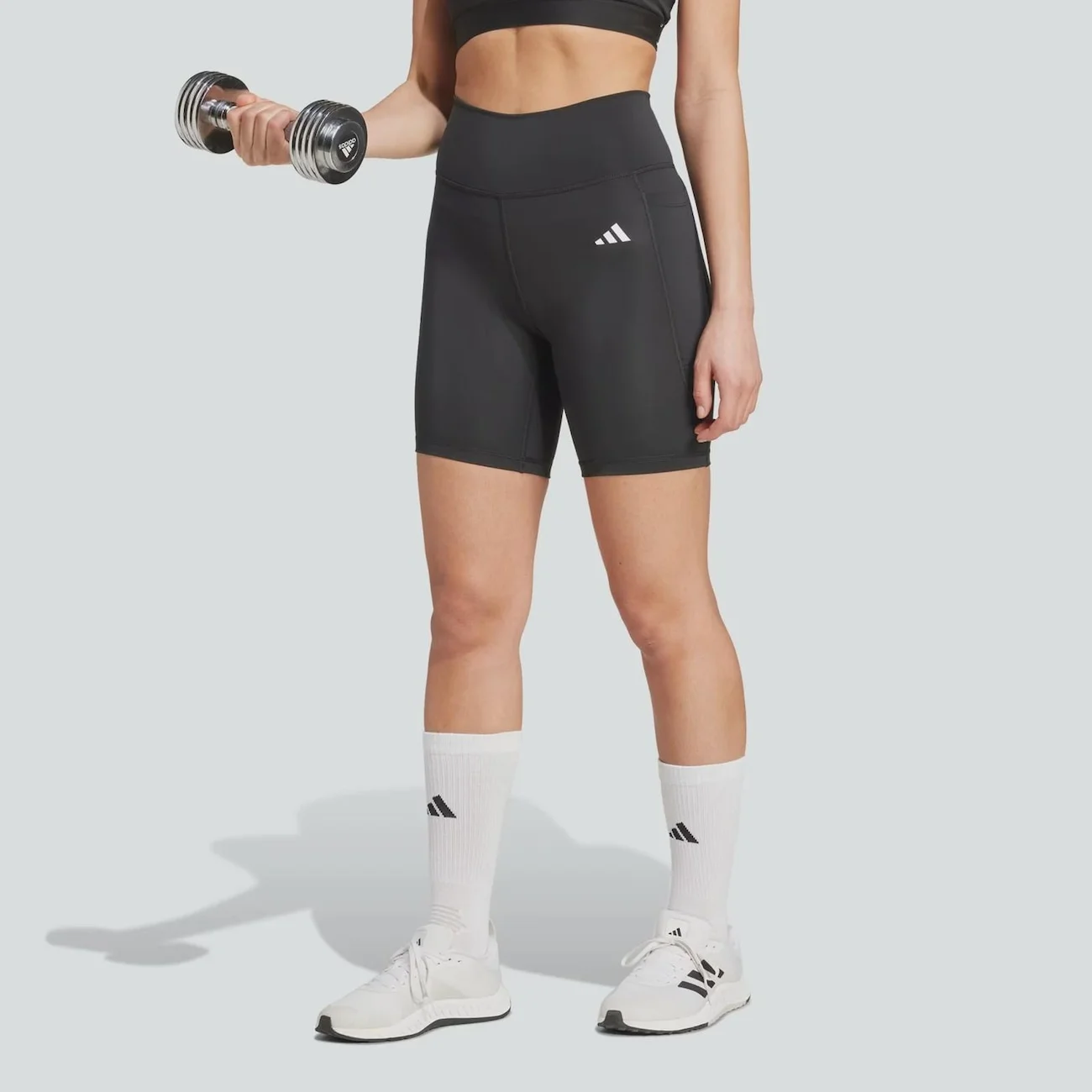 Bermuda Adidas Optime Essentials Feminina — imagem 1