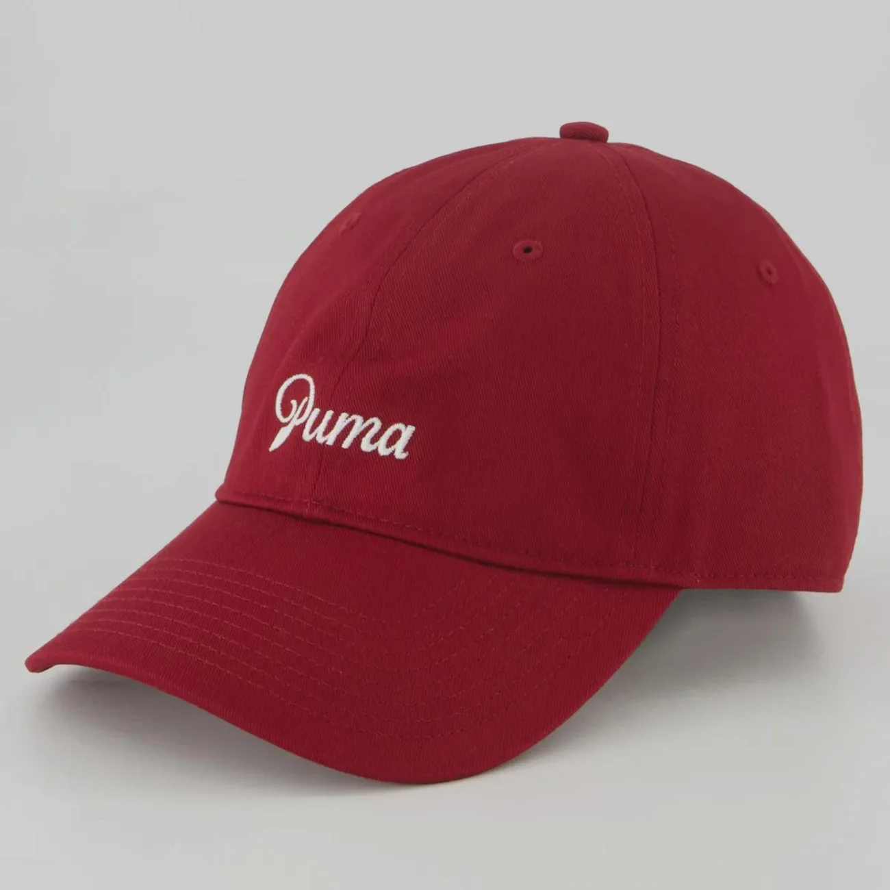 Boné Unissex Puma Script Logo Dad Aba Curva — imagem 1