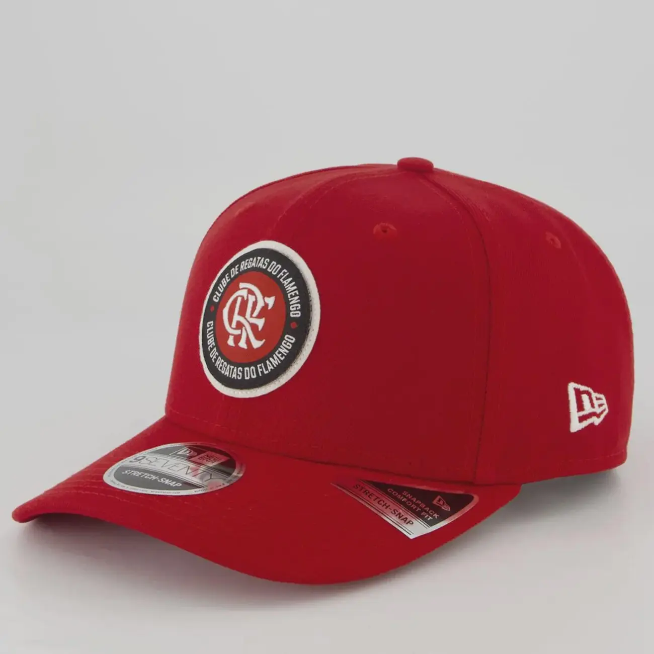 Boné Unissex New Era Flamengo 970 NFL Brasil Game 2026 Badge Aba Curva