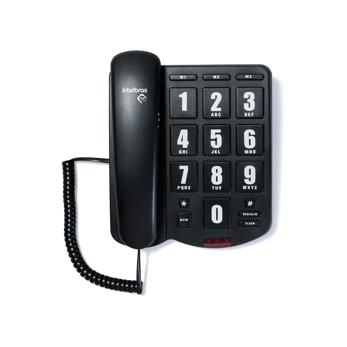 Telefone Tok Fácil com Fio e Discagem Rápida Intelbras — imagem 1