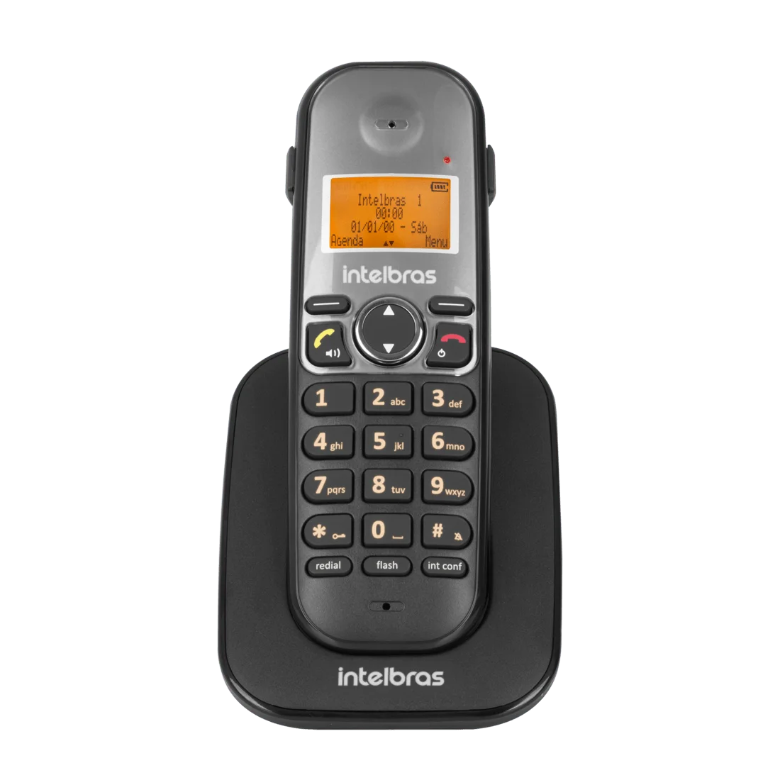 Ramal sem Fio TS 5121 Preto Intelbras — imagem 1