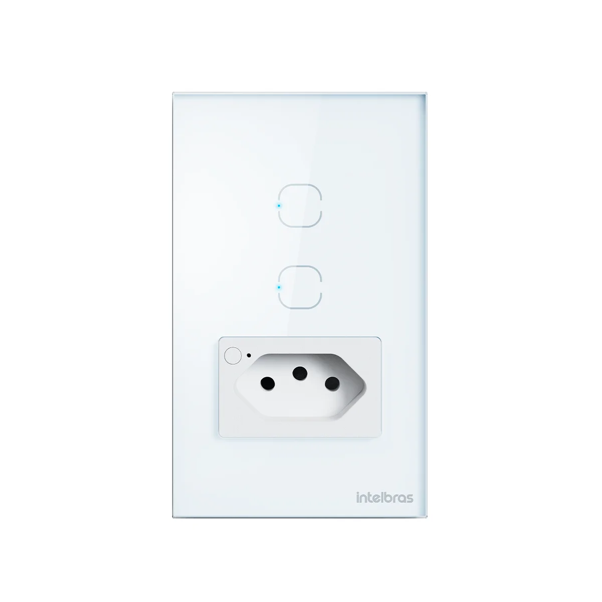 Tomada com Interruptor Inteligente Wi-Fi Branco ETW 1021 Intelbras — imagem 1
