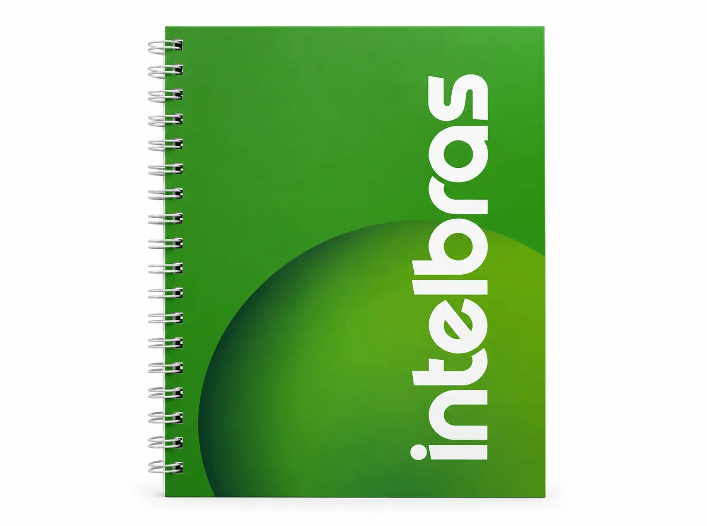 Caderno Espiral 96 folhas Intelbras - 5 peças