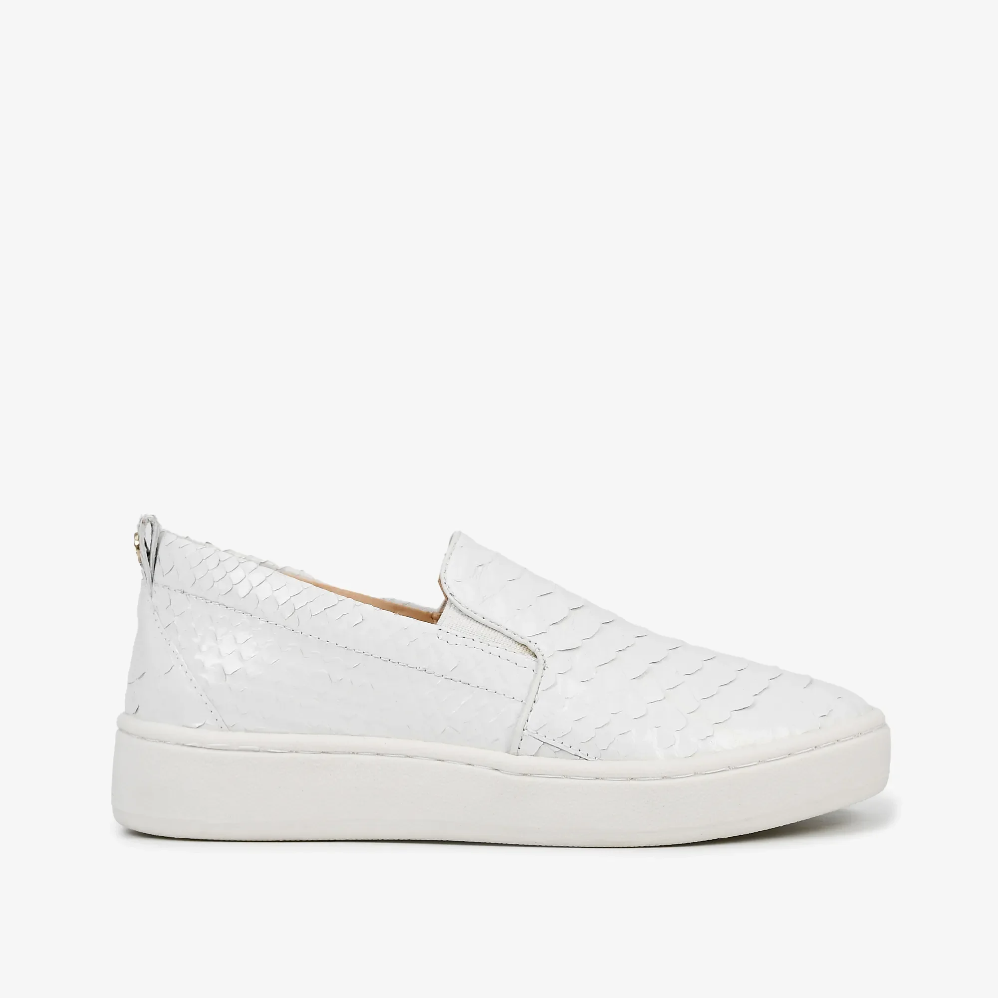 Tênis Slip On Branco Cobra Python — imagem 1