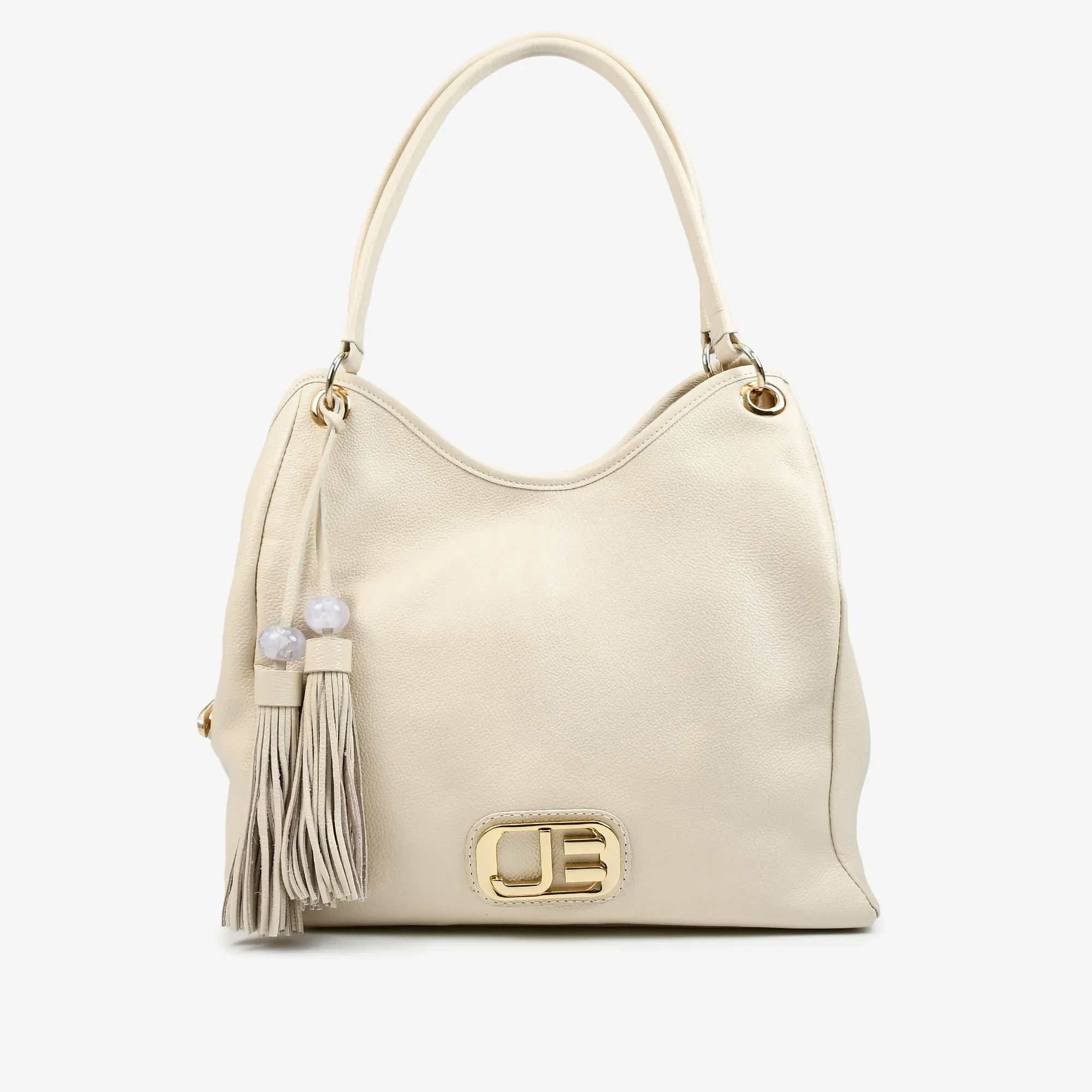Bolsa Hobo Off White Bruleé Couro — imagem 1